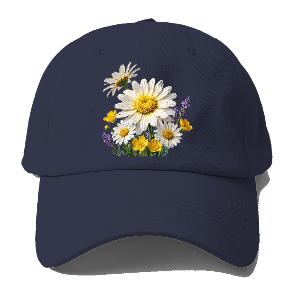 Wild Daisy Bouquet Baseball Cap