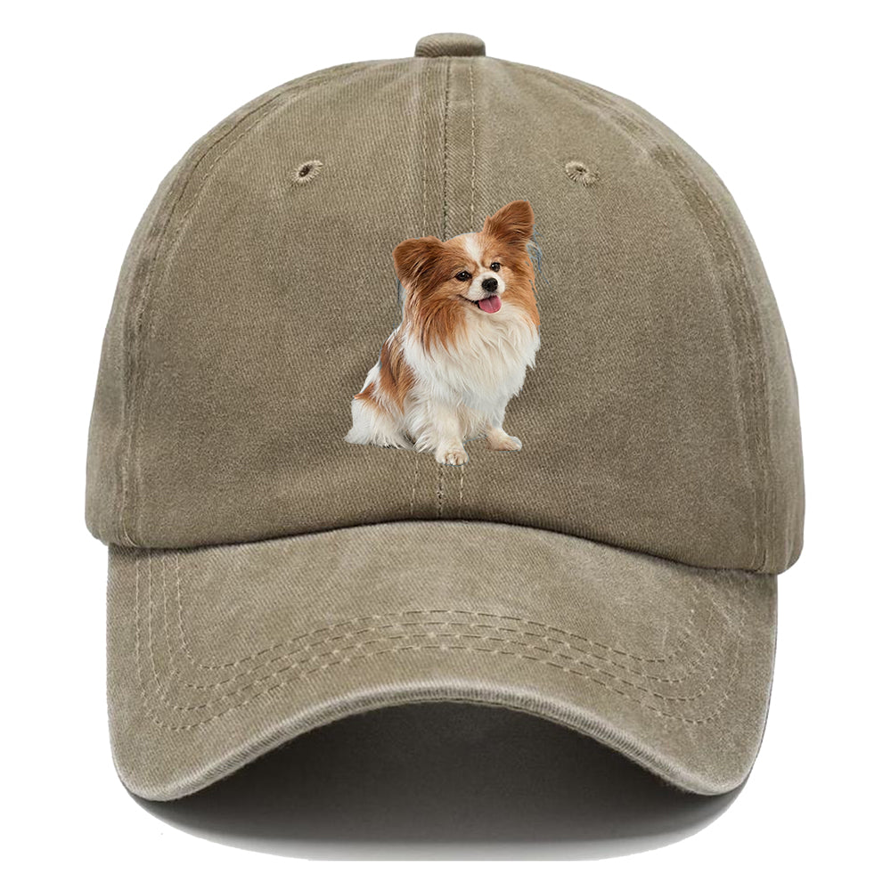 Papillon Cute Dog Classic Cap
