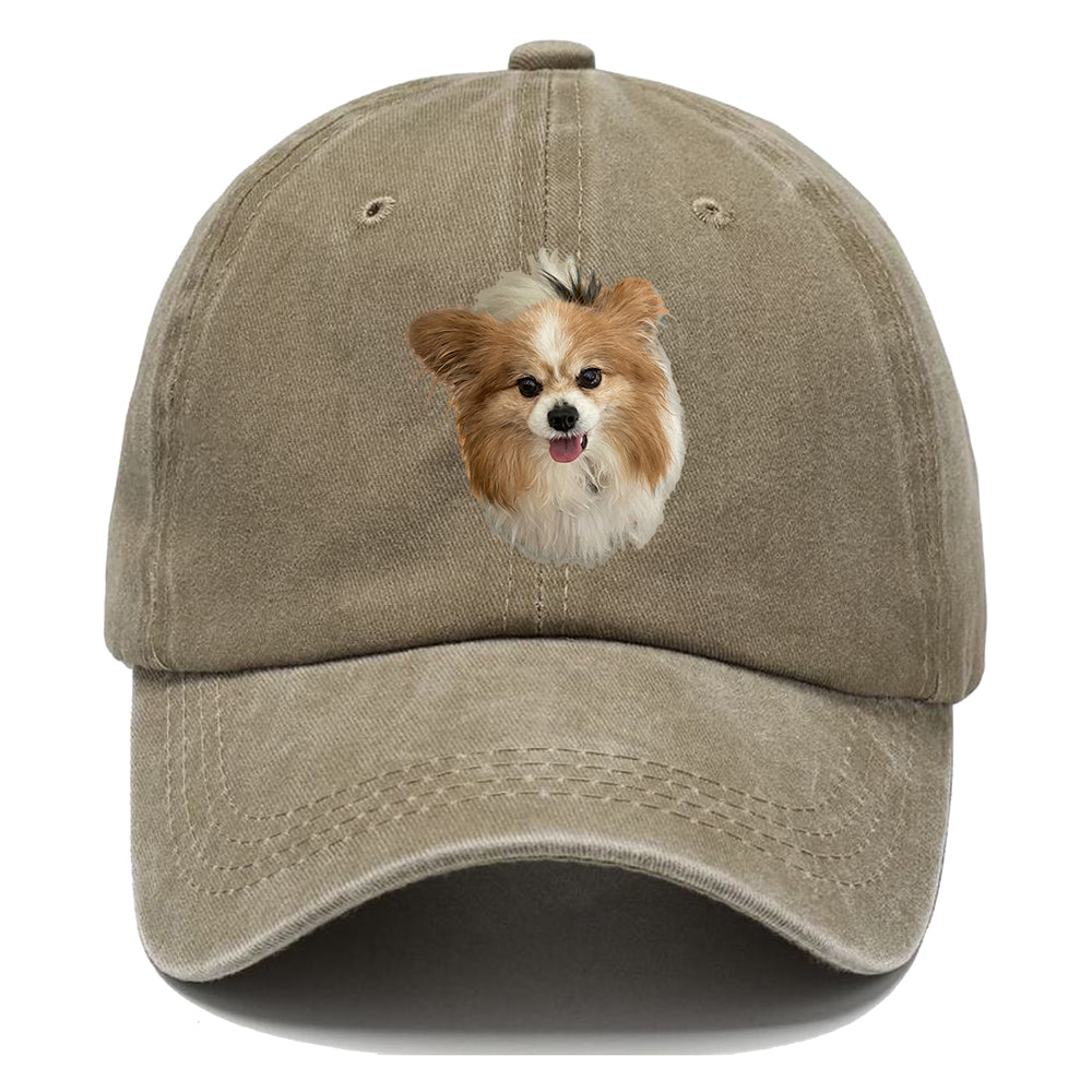 Papillon Puppy Classic Cap