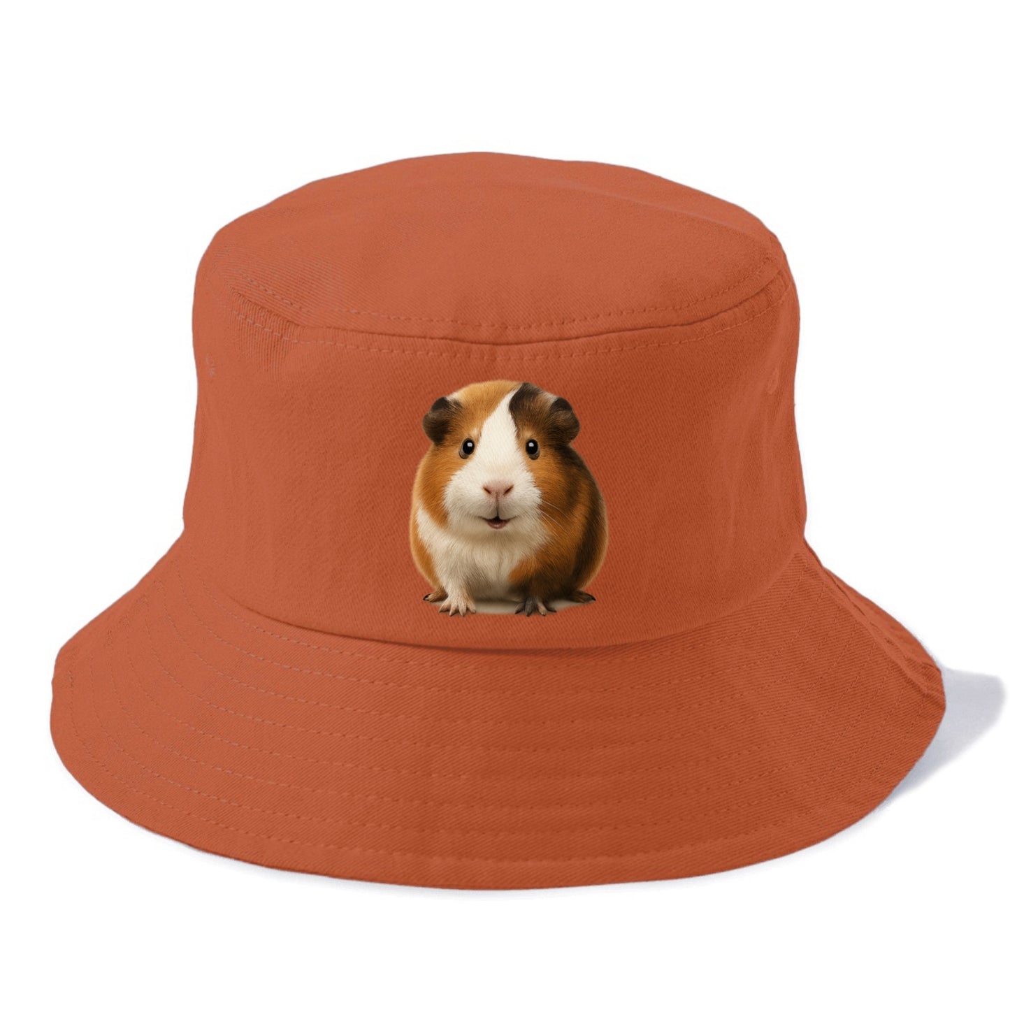 adorable guinea pig portrait design Hat