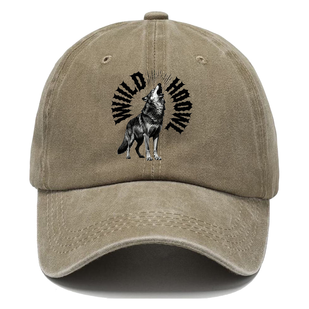 Howling Wolf Black Classic Cap