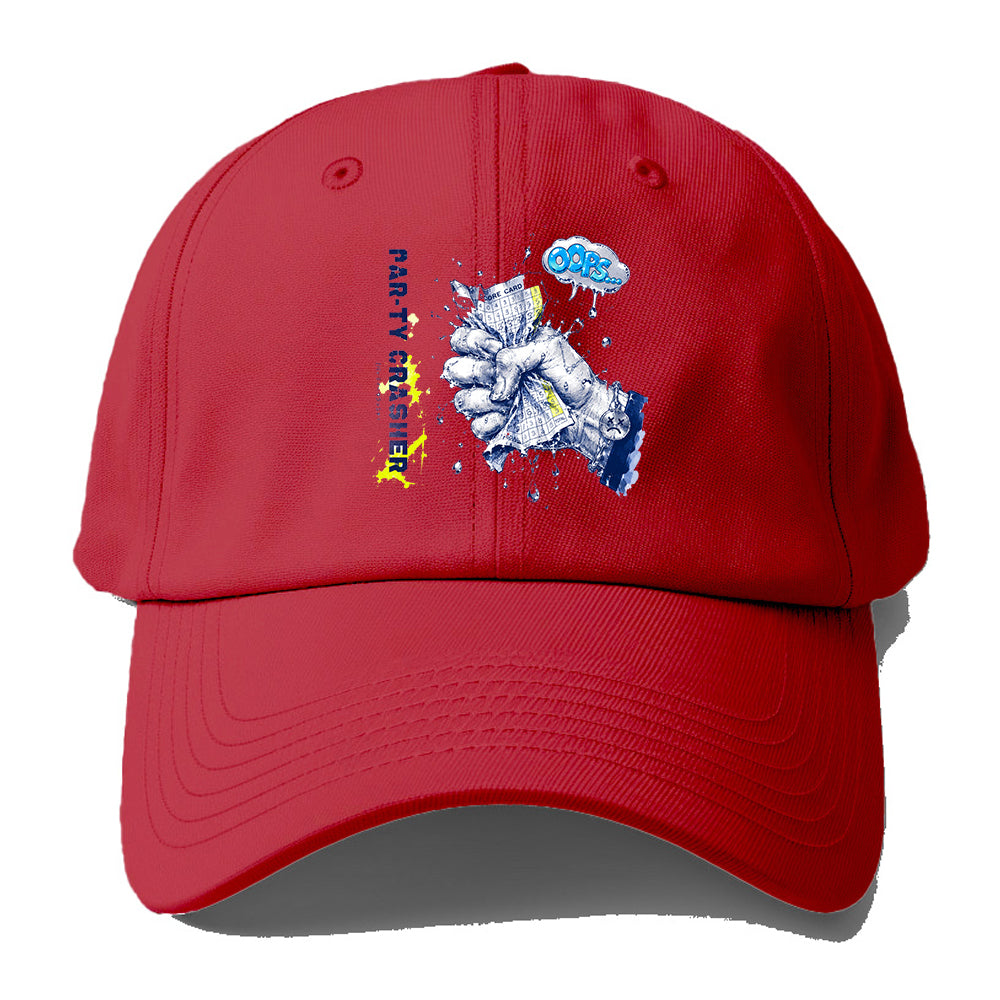 Par-Ty Crasher Golf Baseball Cap