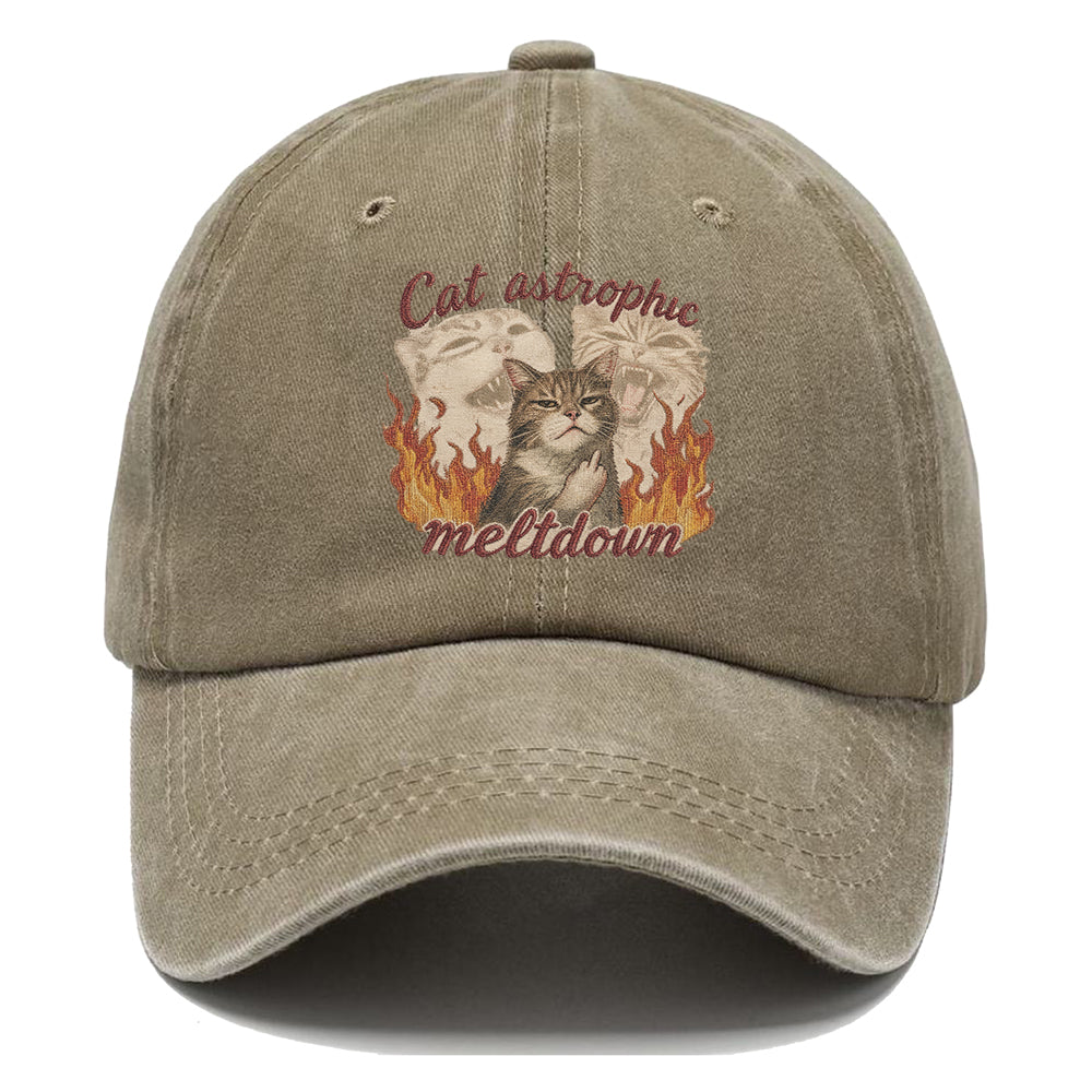 Cat Astrophic Meltdown Classic Cap