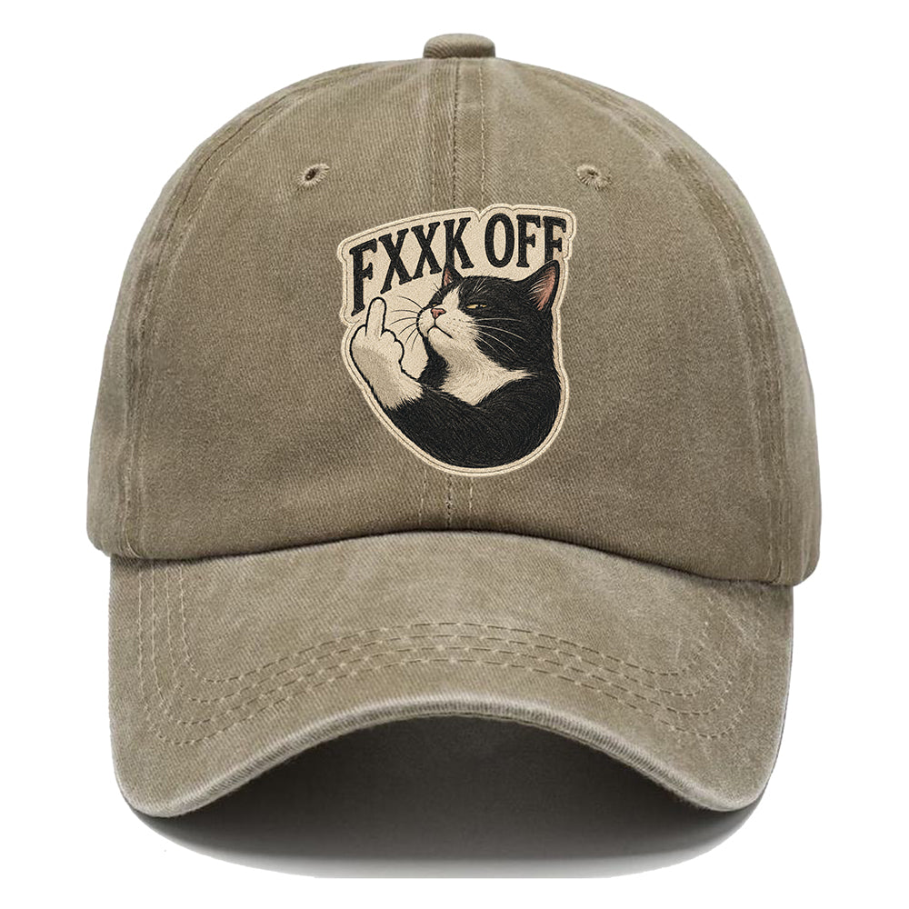 Fxxk Off Cat Classic Cap