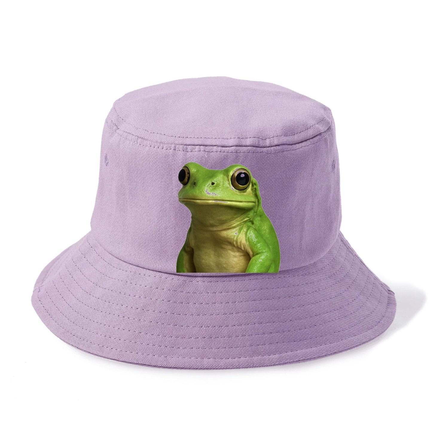 frog portrait design Hat