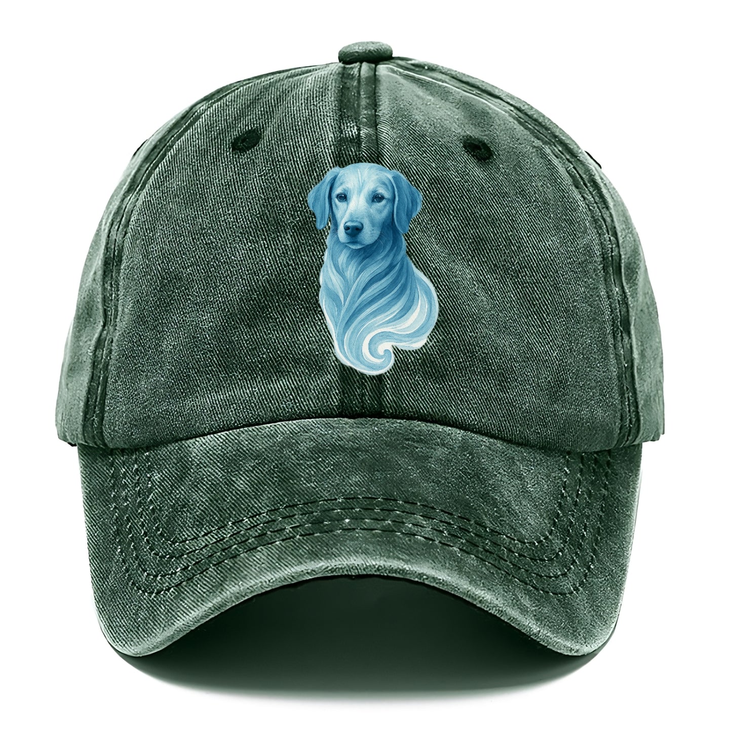 flowing river portrait design Hat