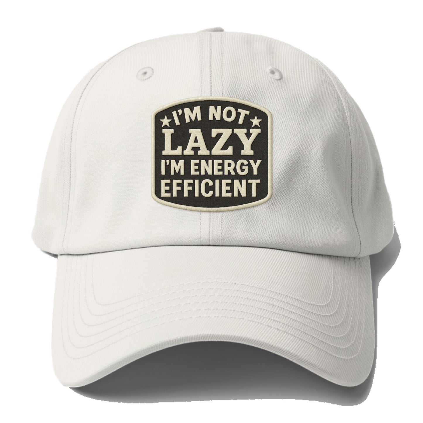 humorous slogan patch Hat