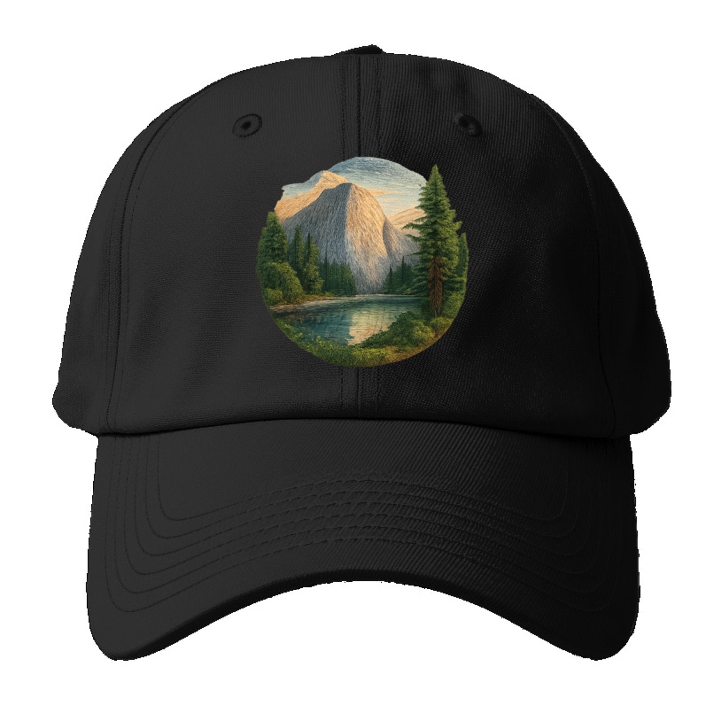 mountain lake serenity Hat