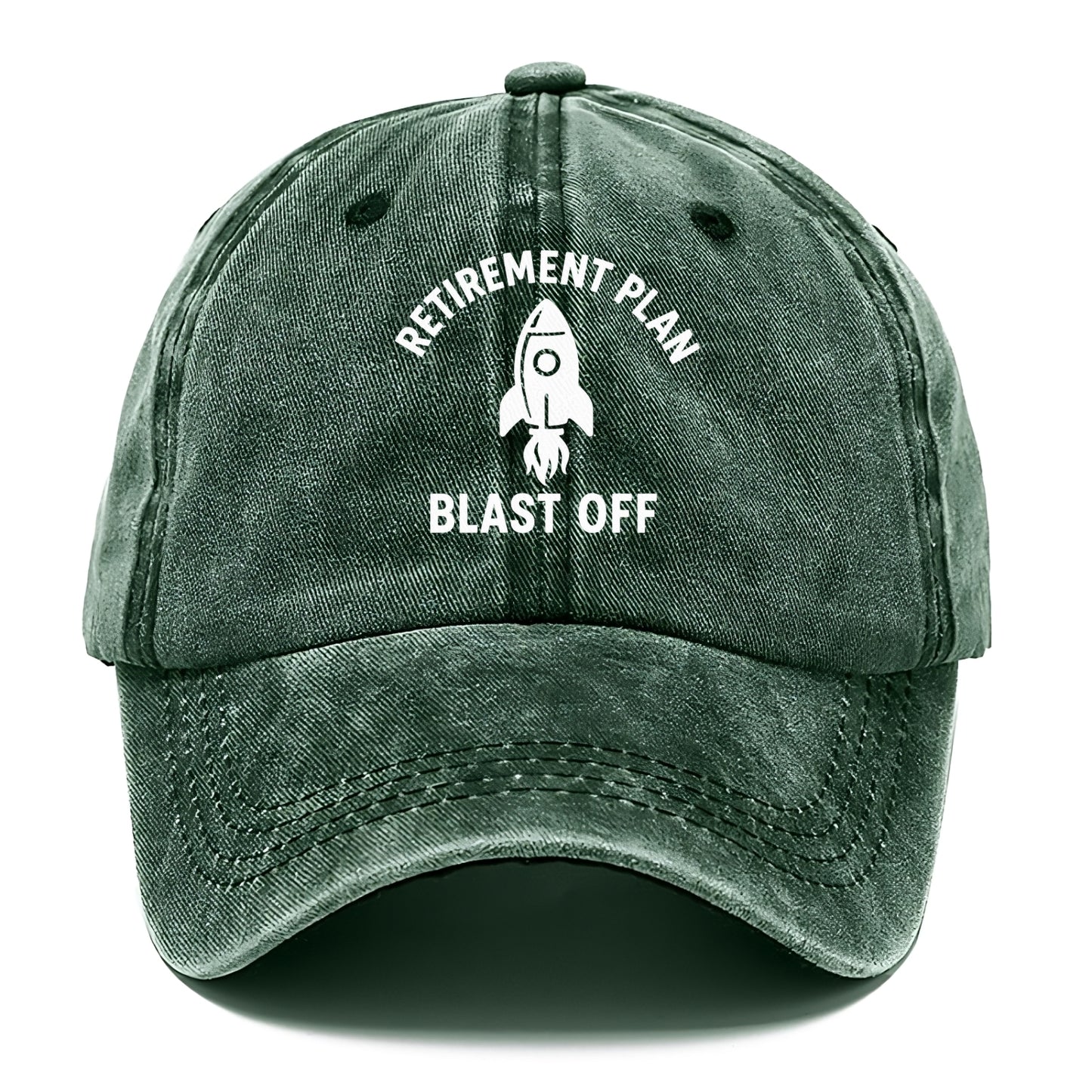 retirement blast off Hat