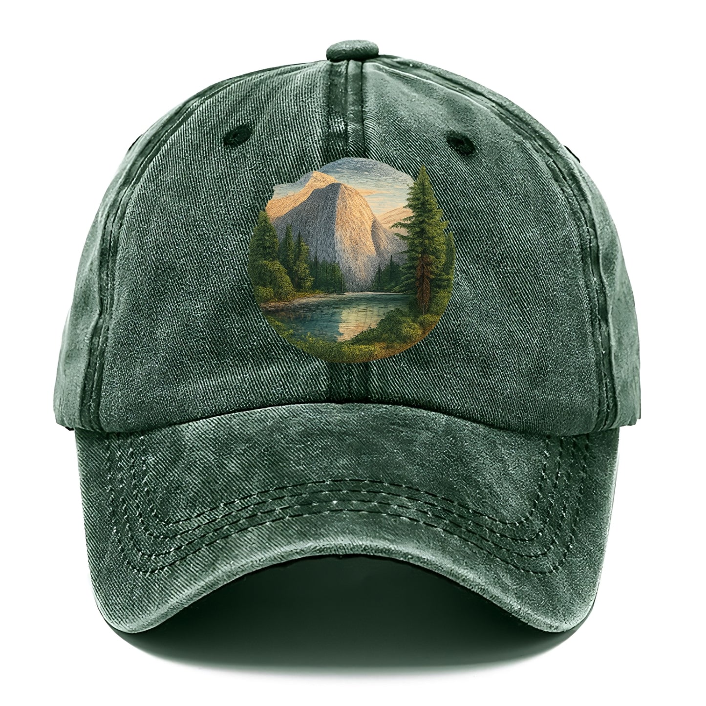 mountain lake serenity Hat