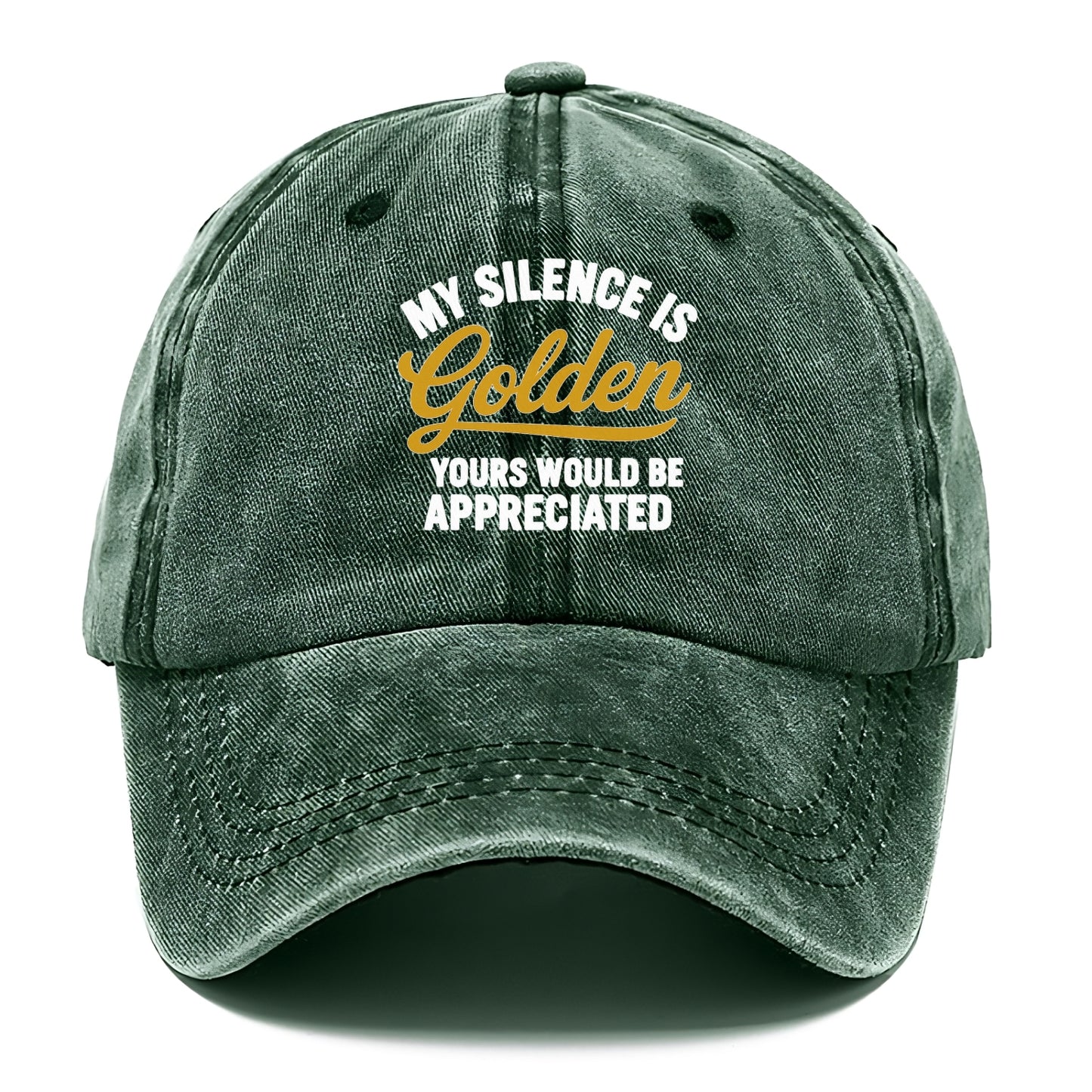 golden silence appreciated humor on hats Hat