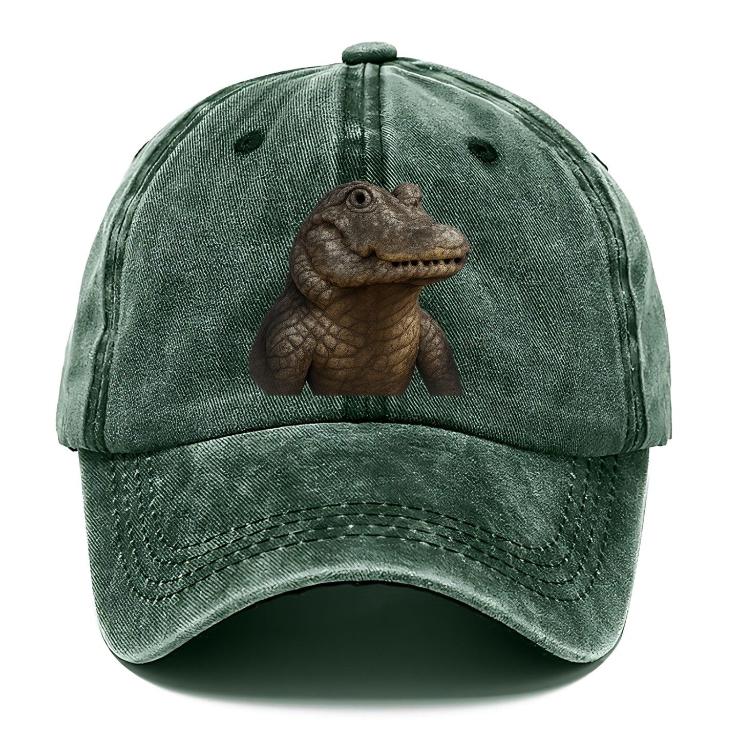 alligator portrait design Hat