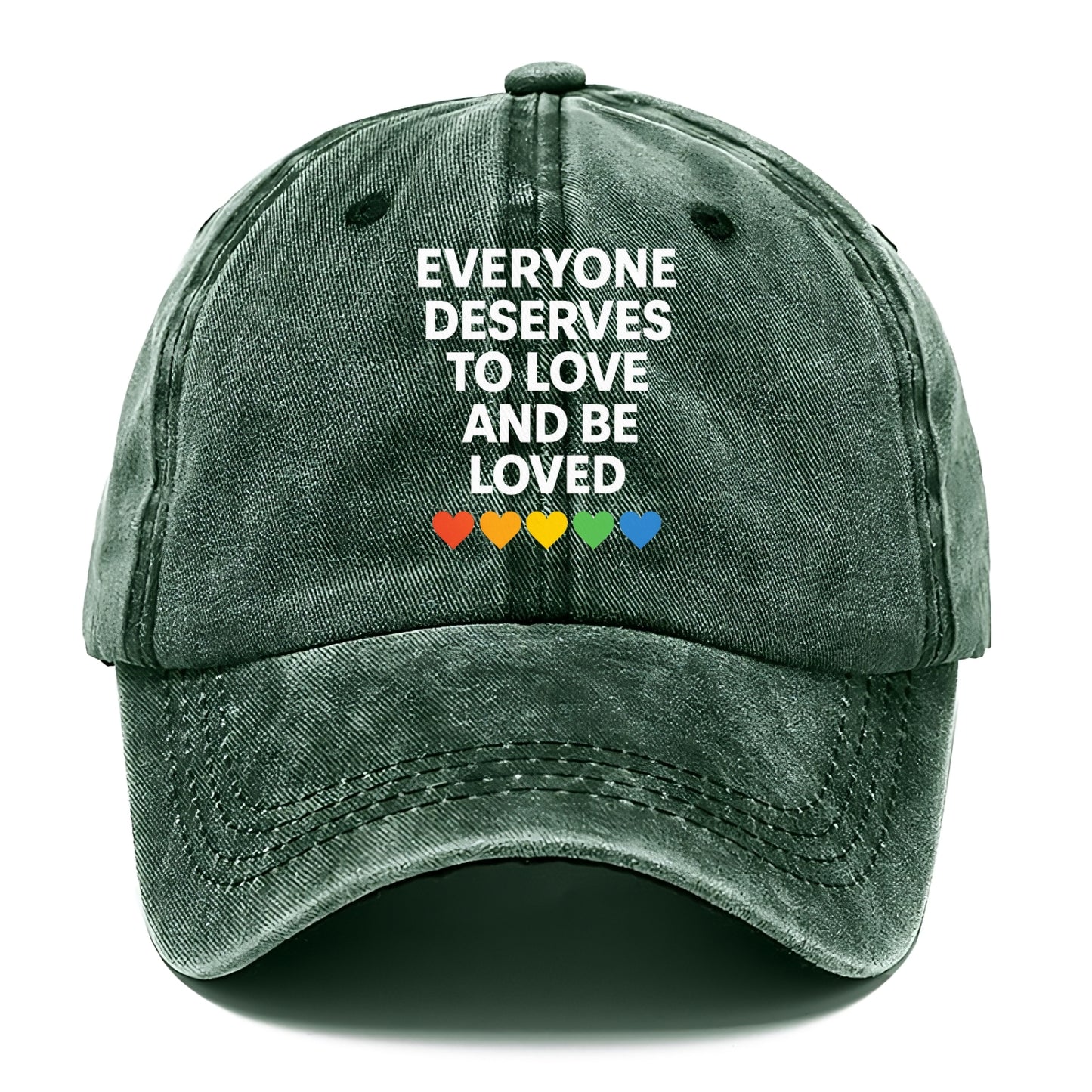 lgbtq pride inspirational quote Hat