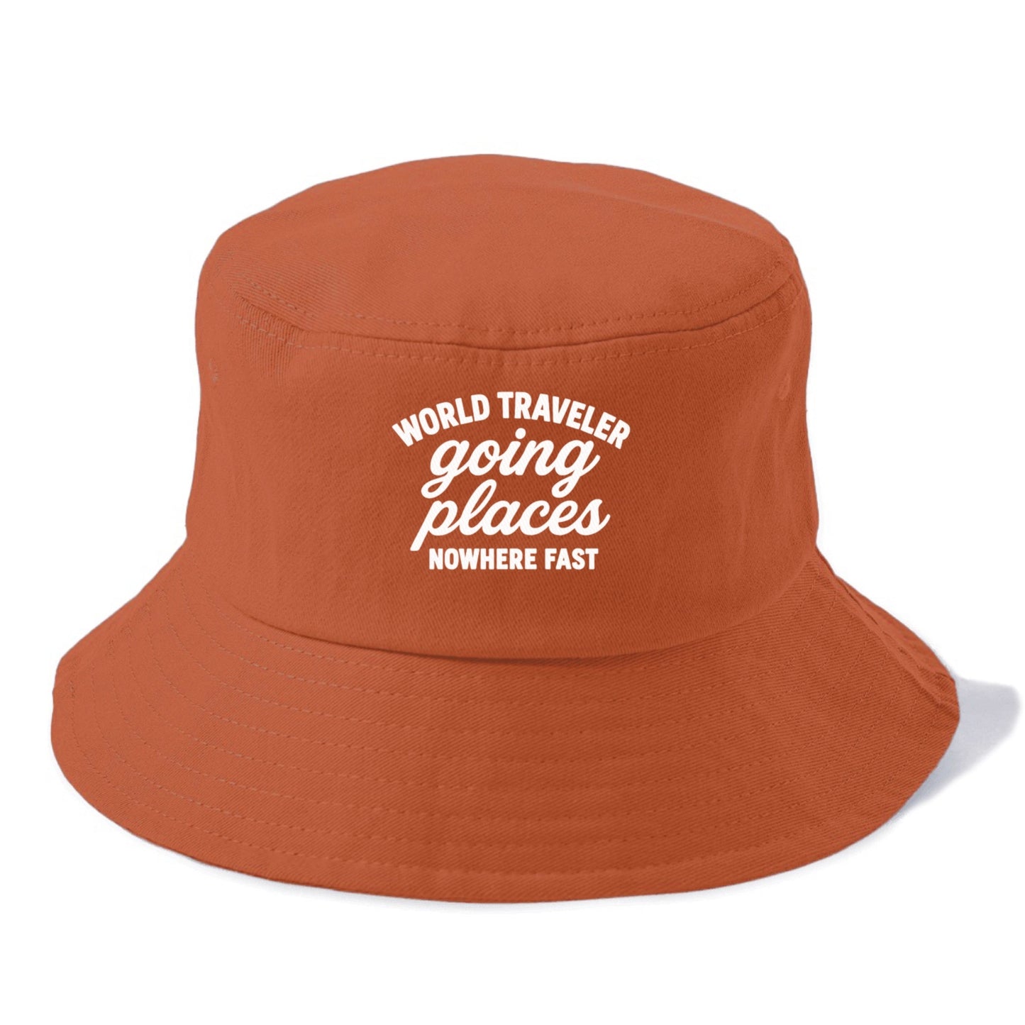world traveler nowhere fast Hat