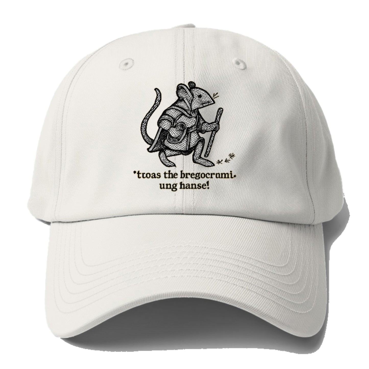 fantasyanimalillustrationwithtext Hat