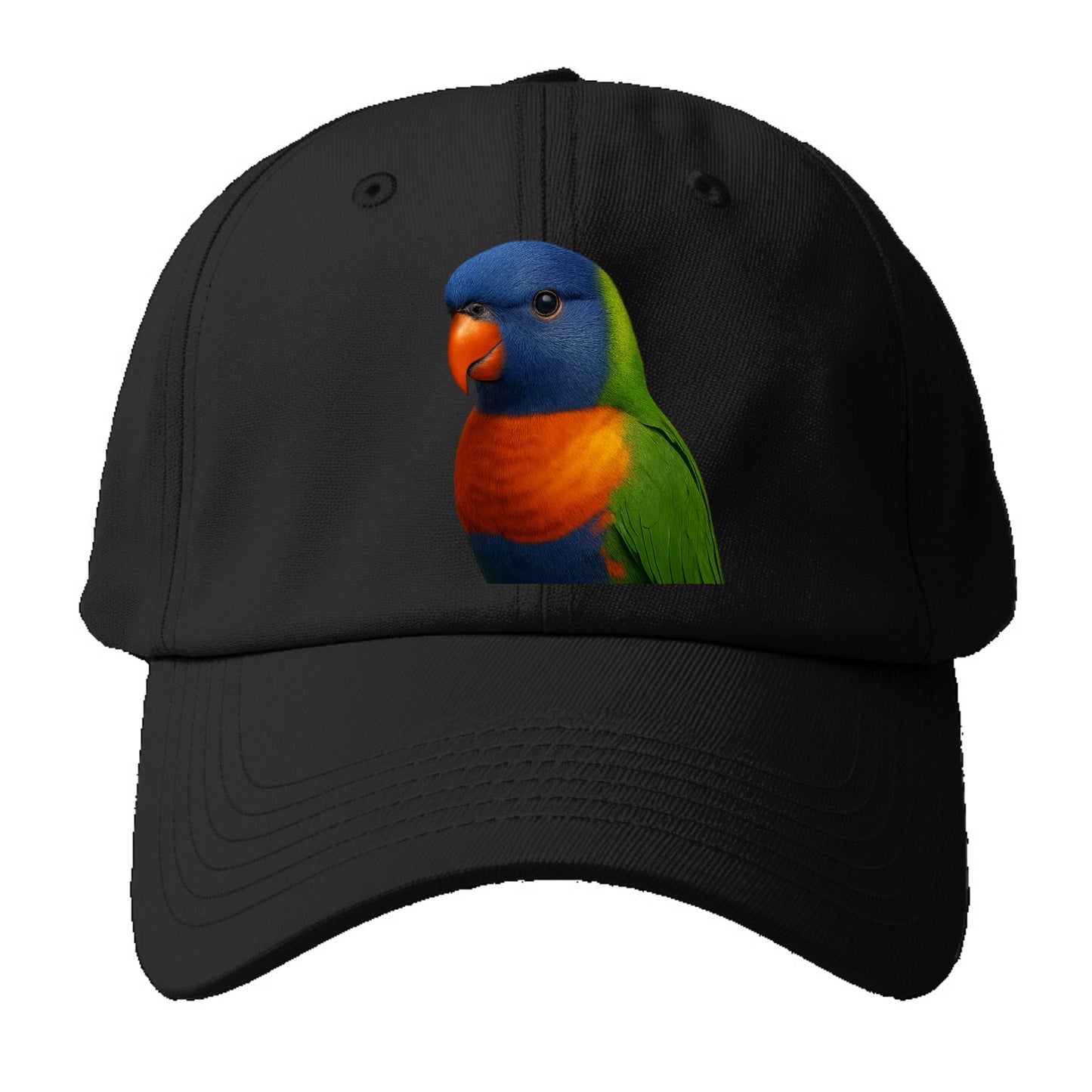 rainbow portrait design Hat