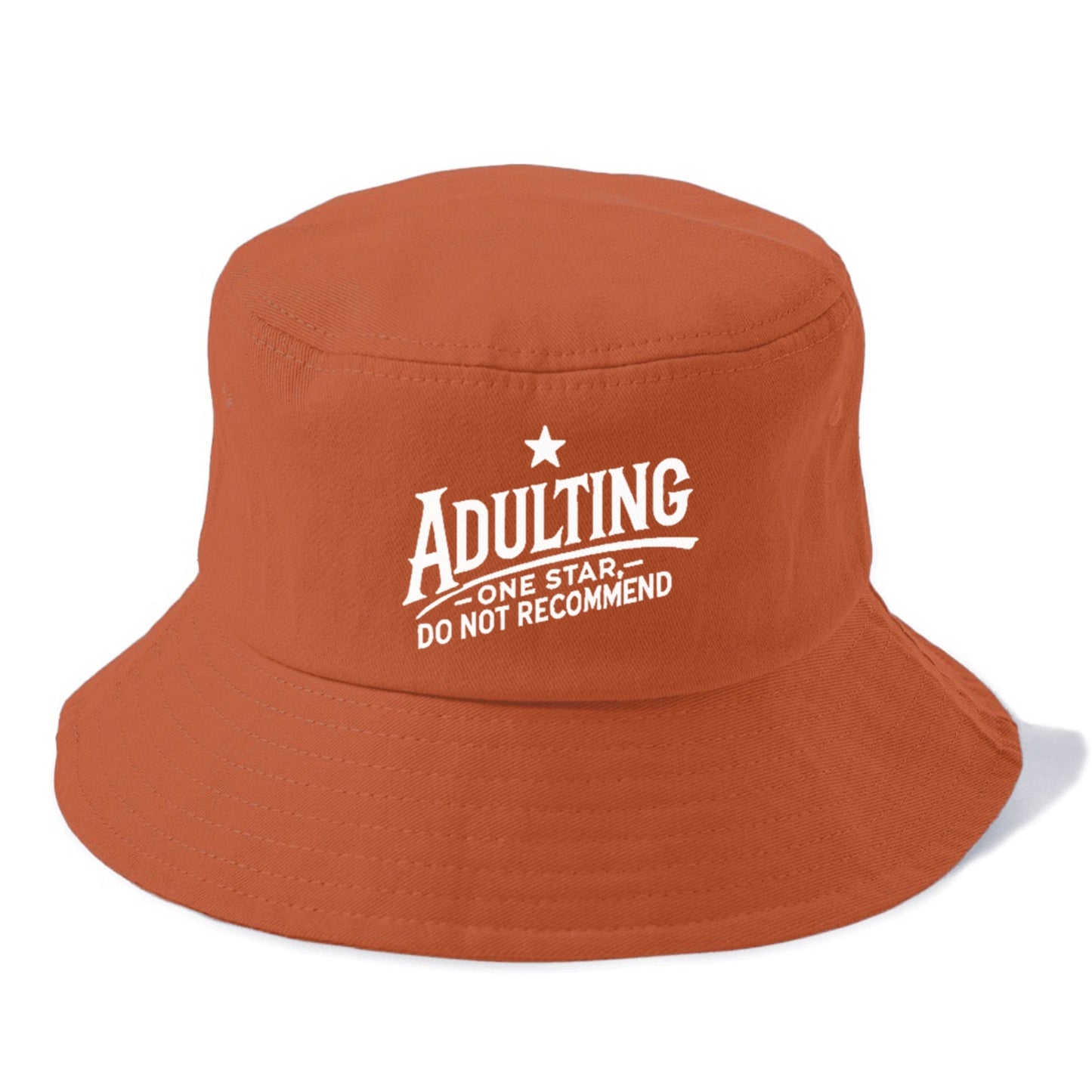 adulting one star do not recommend Hat