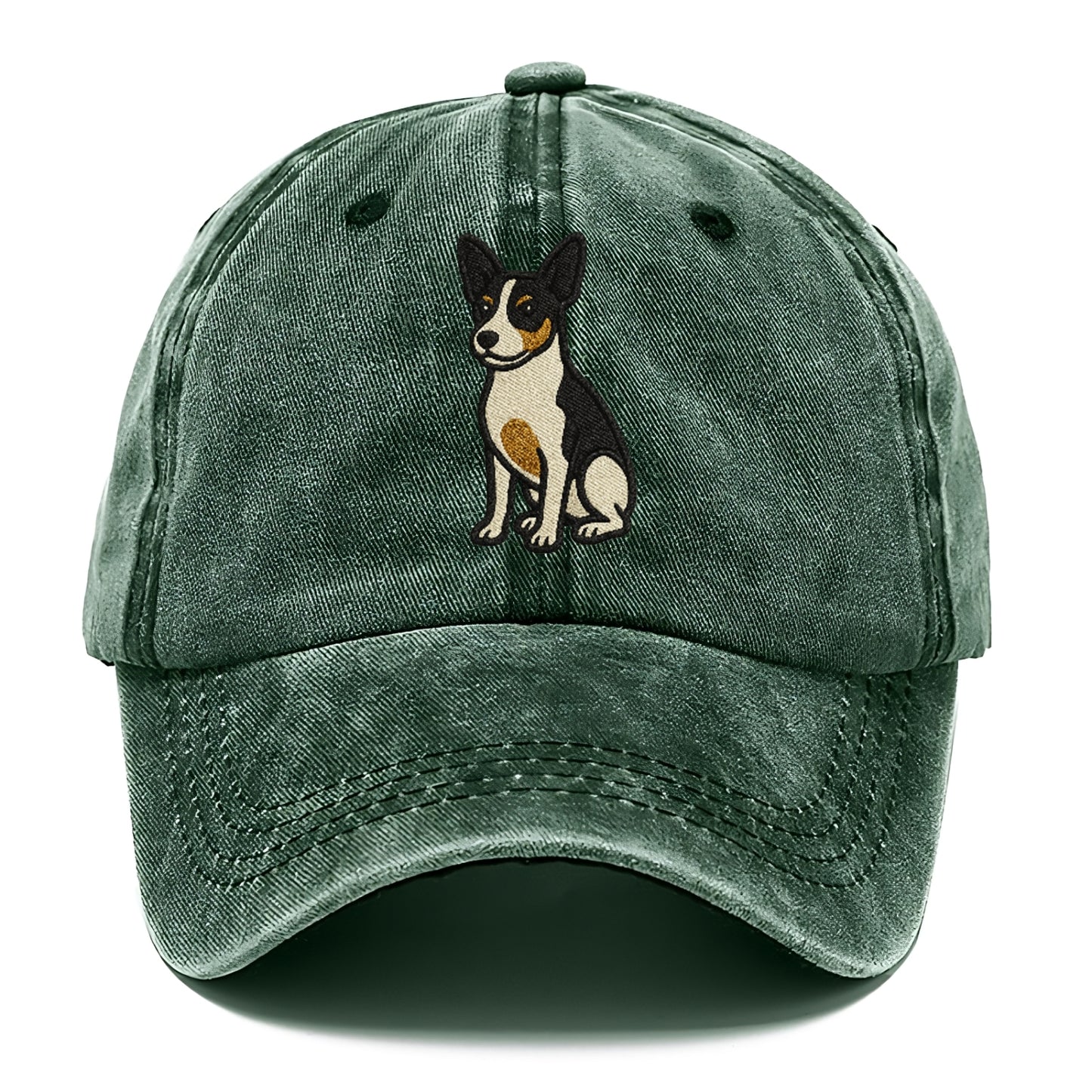 Rat Terrier Tri Color Pose Hat