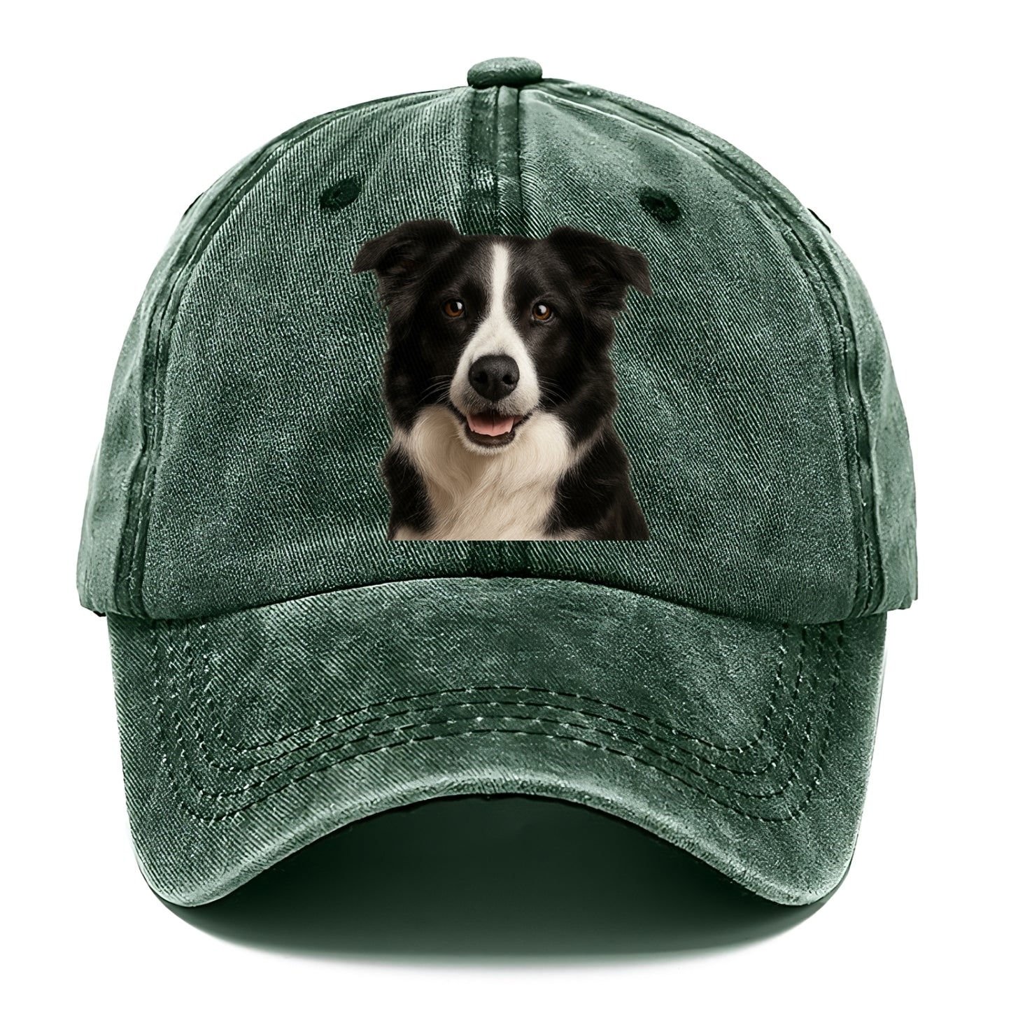 border collie: agile mind, loyal heart Hat