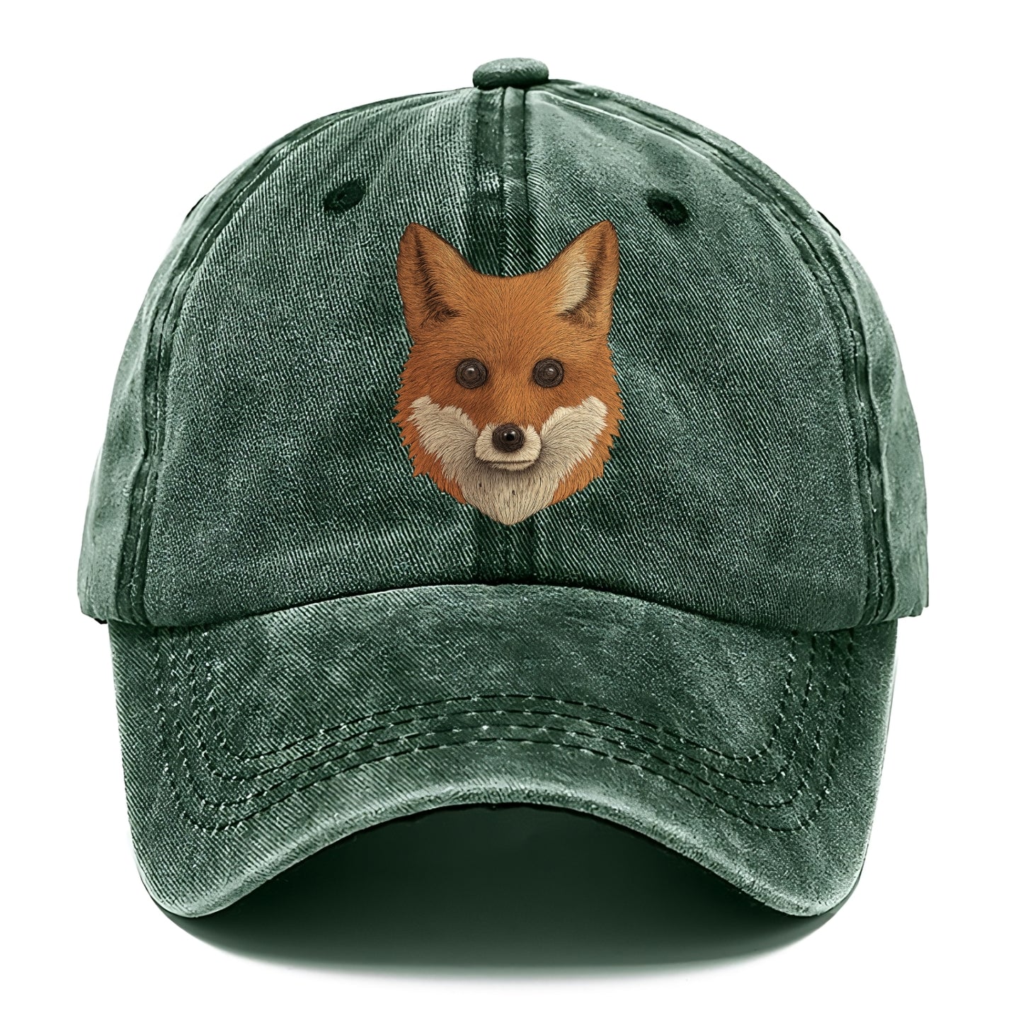 ethereal fox portrait Hat