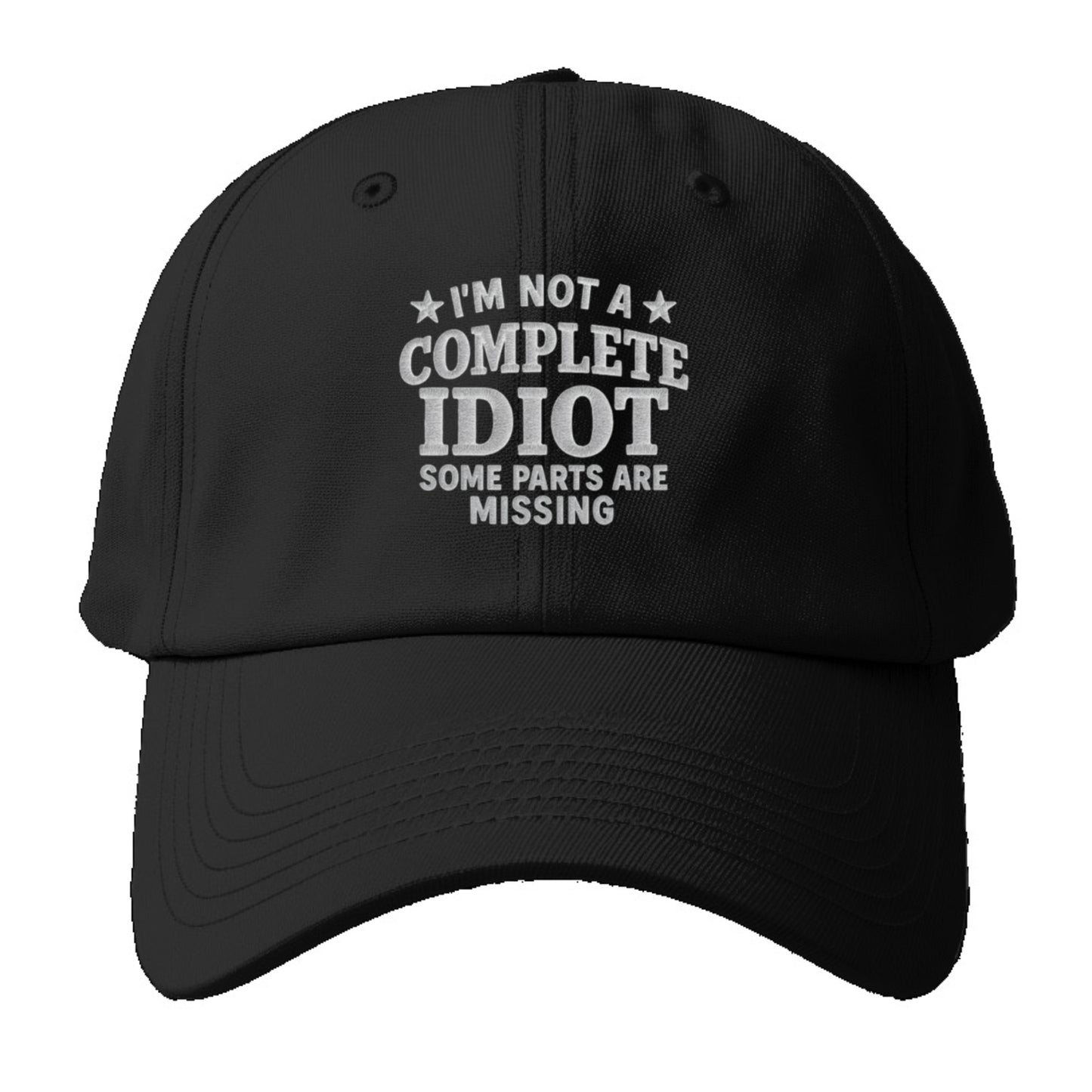i'm not a complete idiot some parts are missing Hat