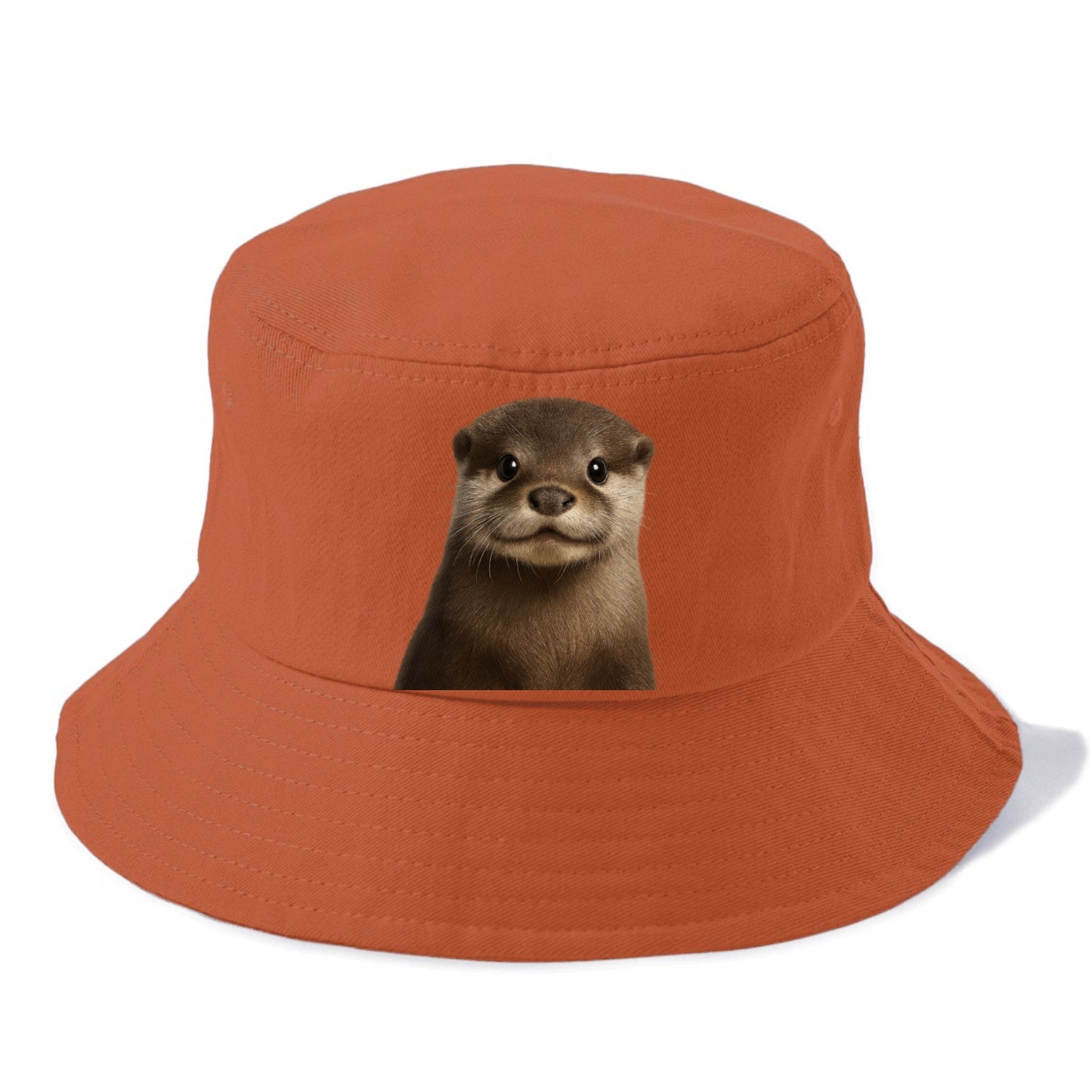 otter portrait design Hat