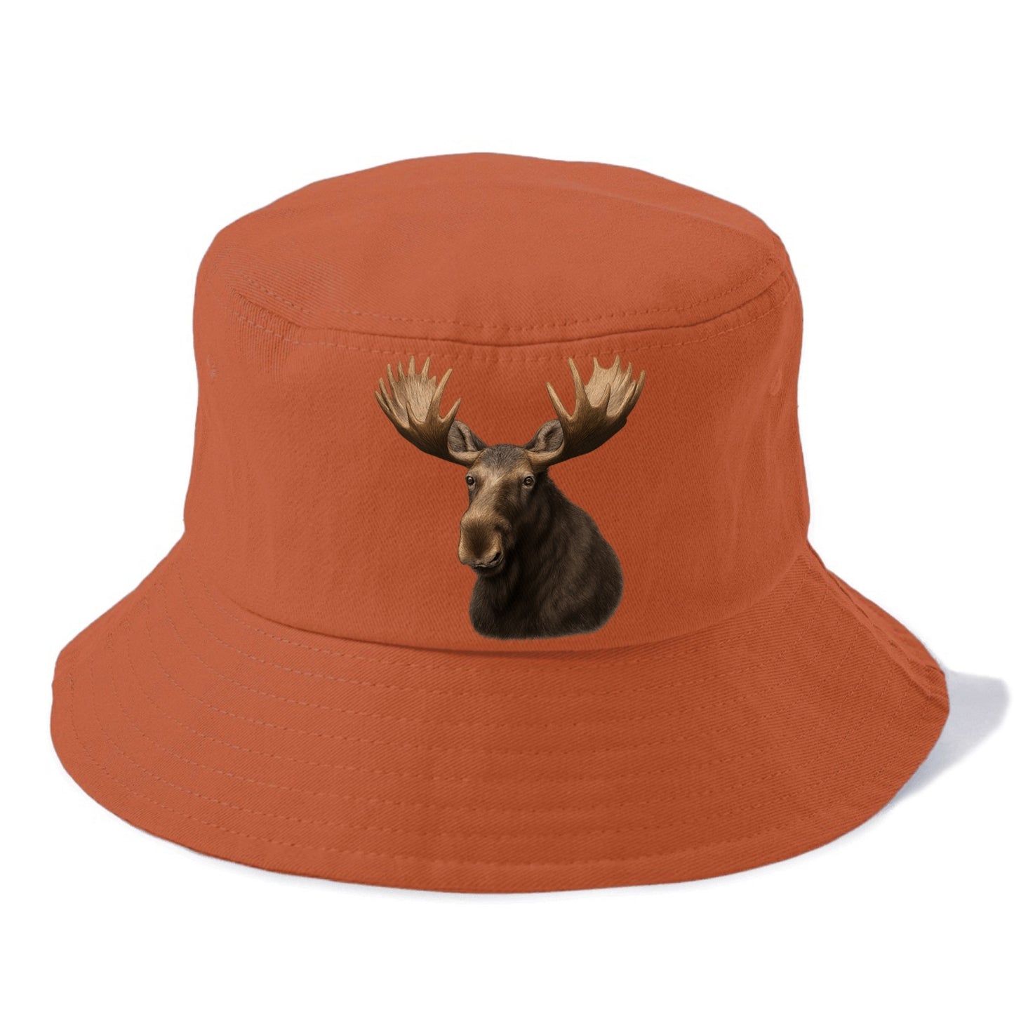 moose portrait design Hat