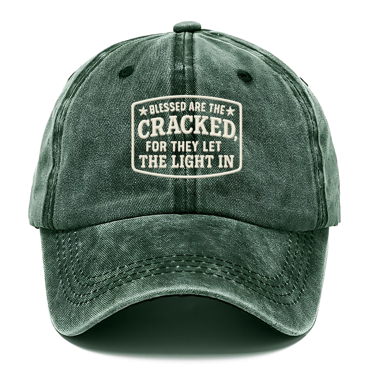 inspirational quote patch Hat