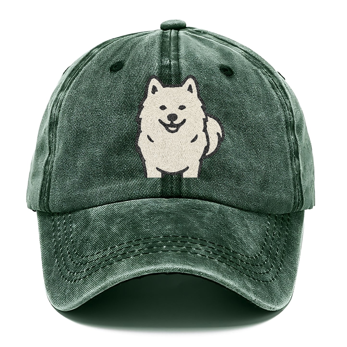 Samoyed White Fluffy Design Hat