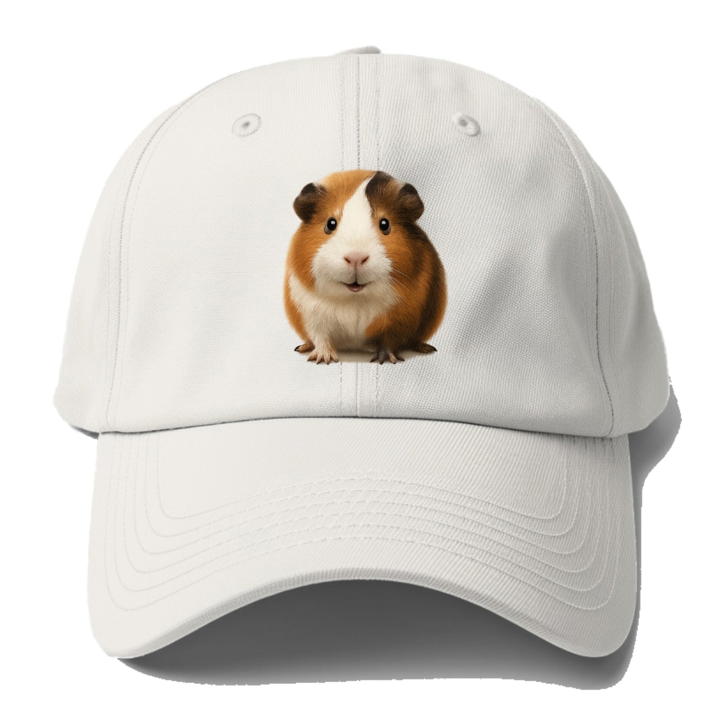 adorable guinea pig portrait design Hat