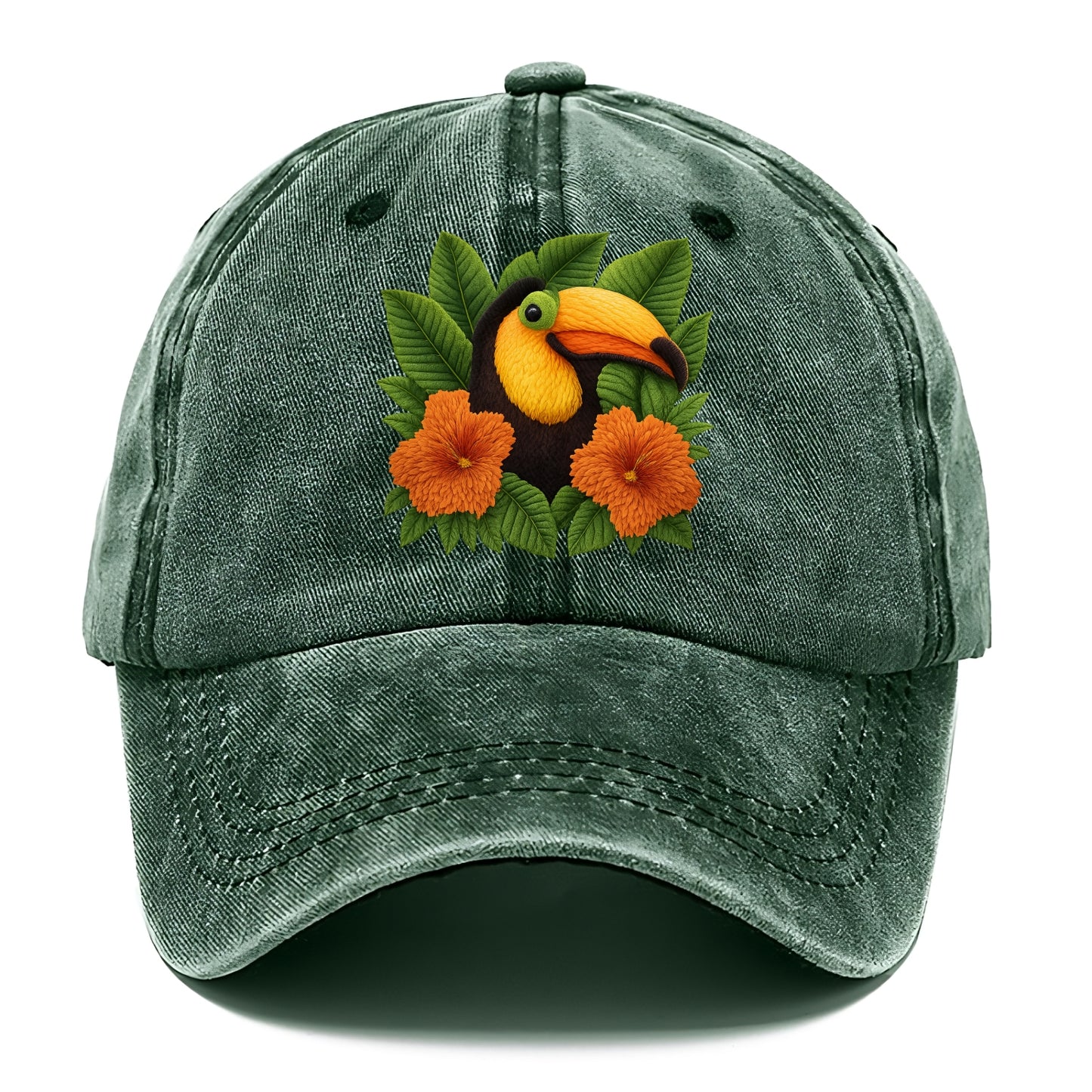 tropical toucan floral paradise Hat