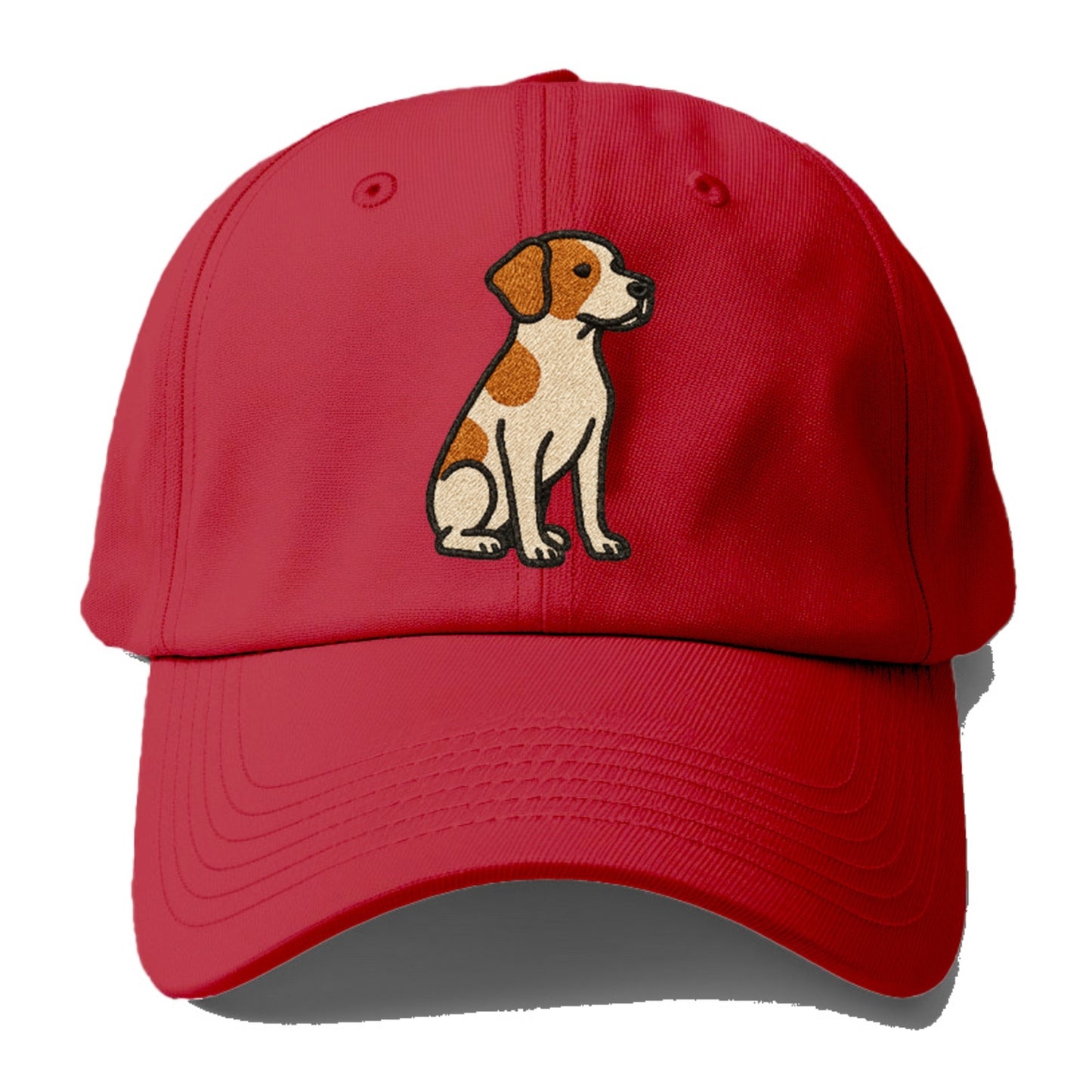 Brittany Spaniel Orange And White Design Hat