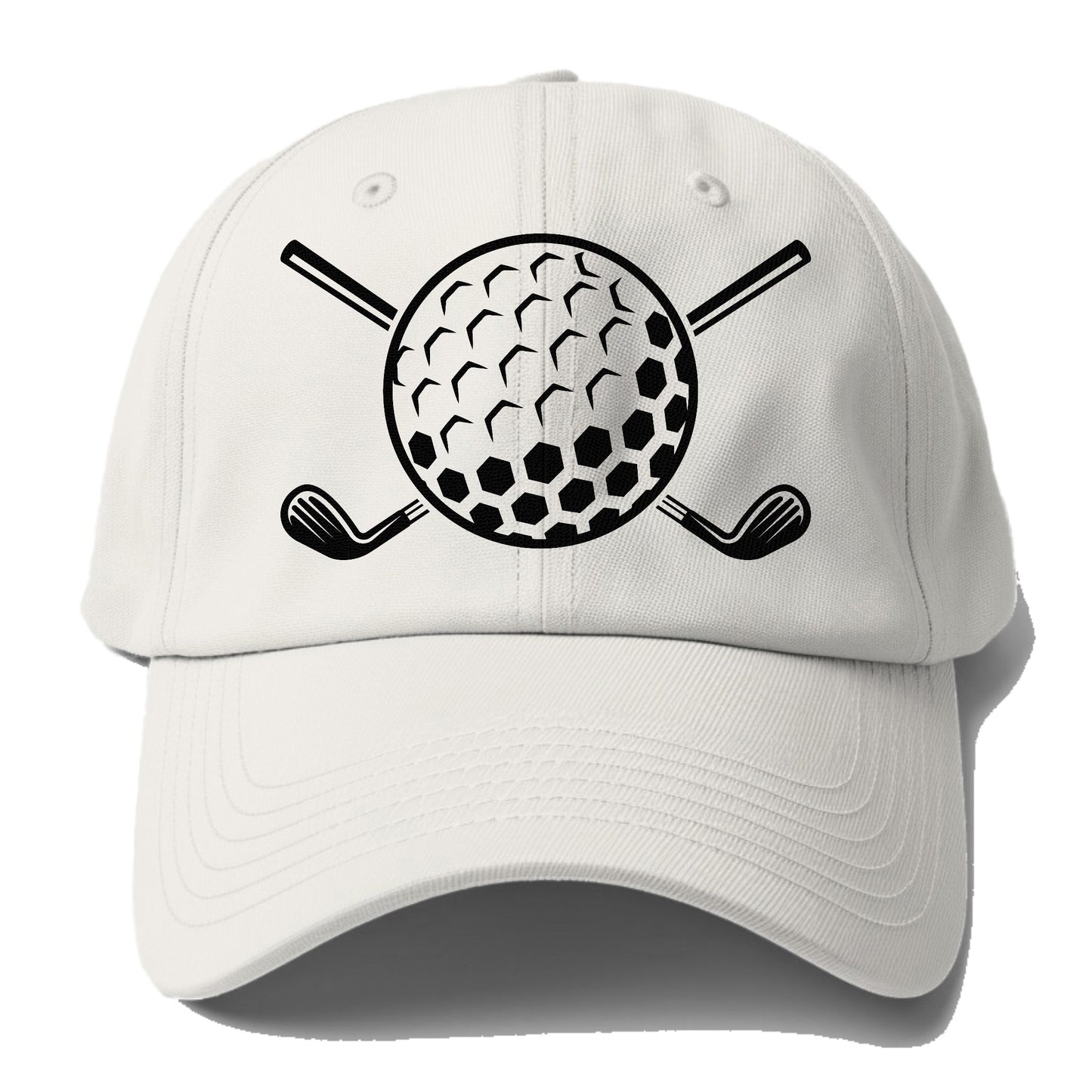 Golf Ball And Clubs! Hat