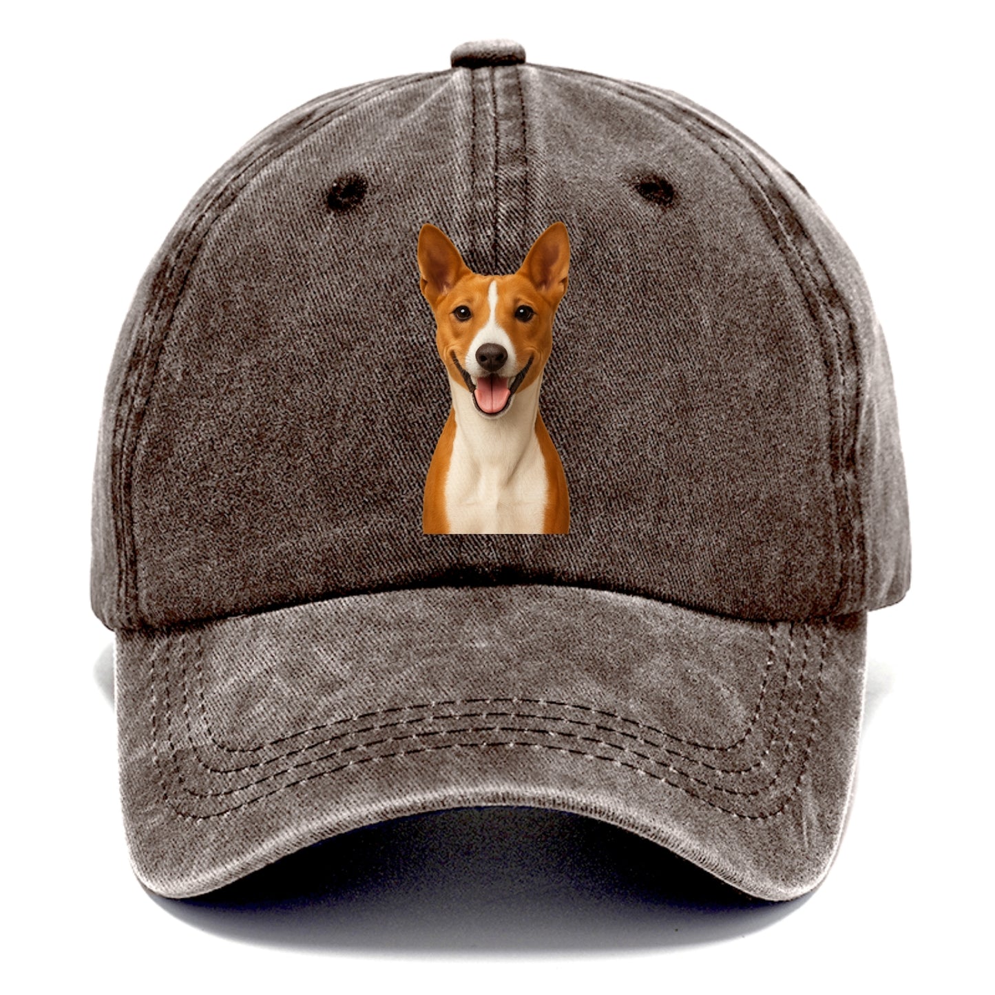 basenji portrait design Hat