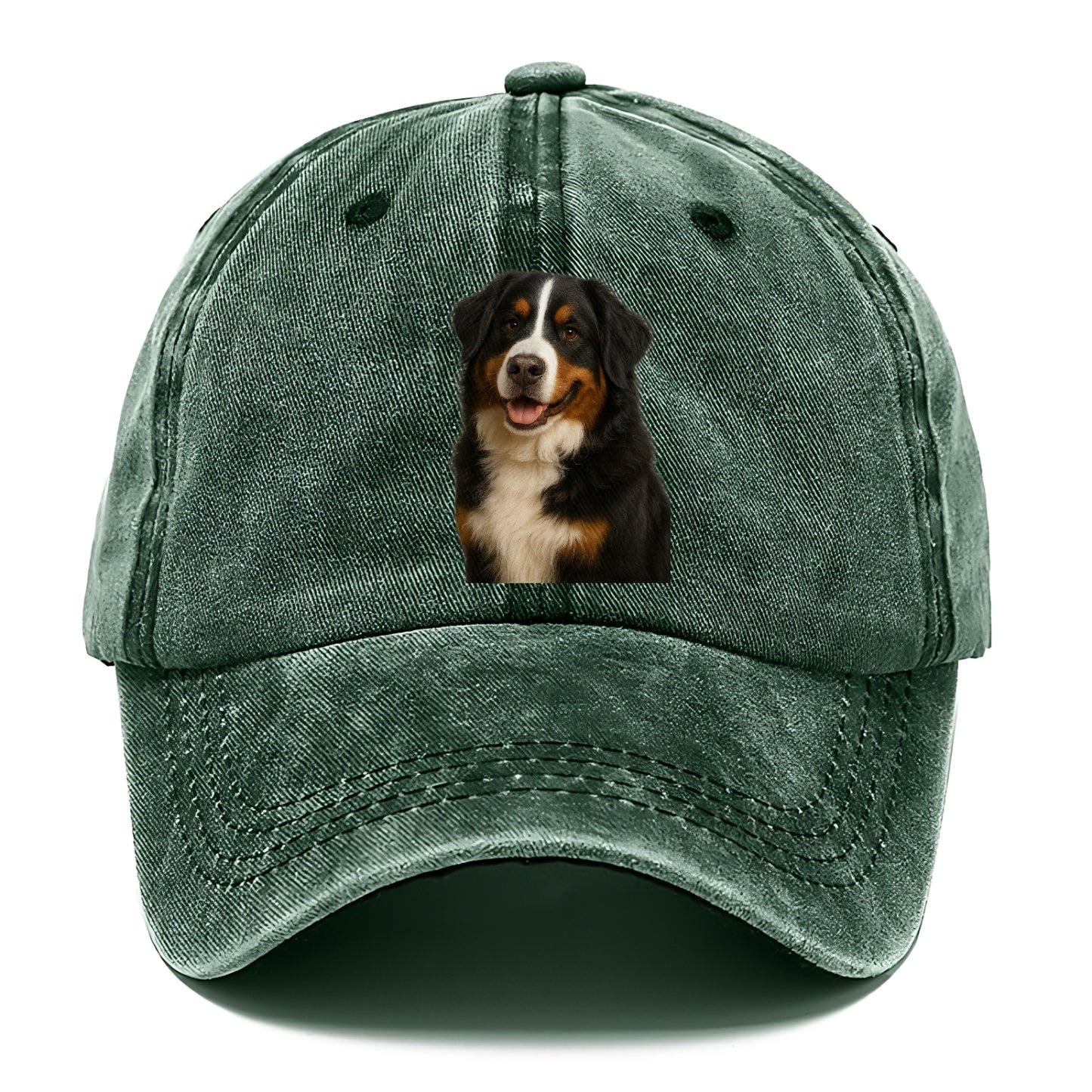bernese mountain dog portrait design Hat