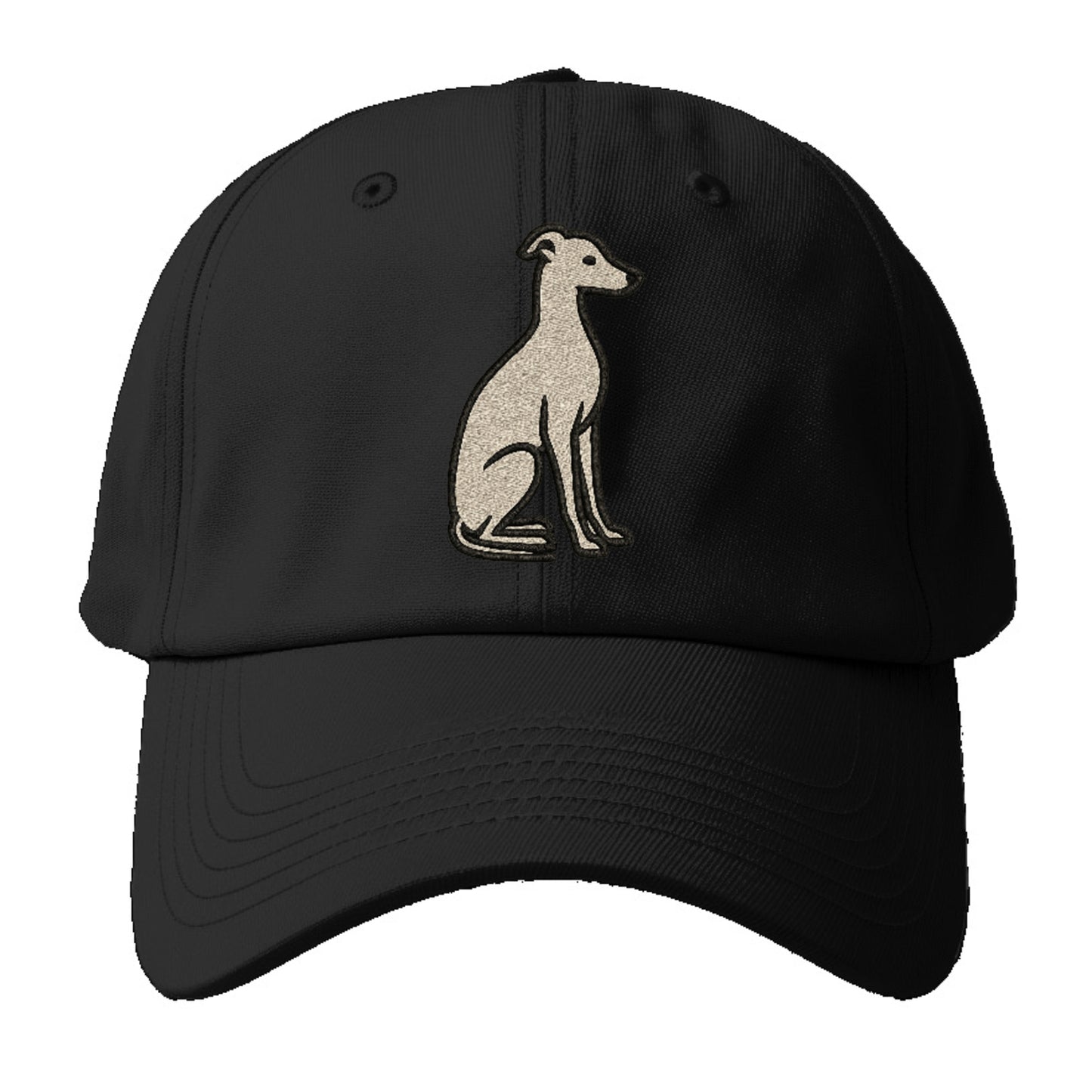 Italian Greyhound Gray Sitting Pose Hat