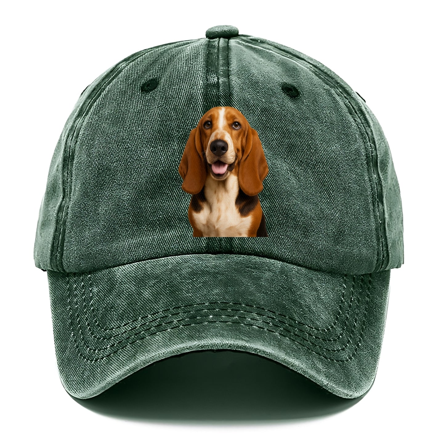 basset hound portrait design Hat