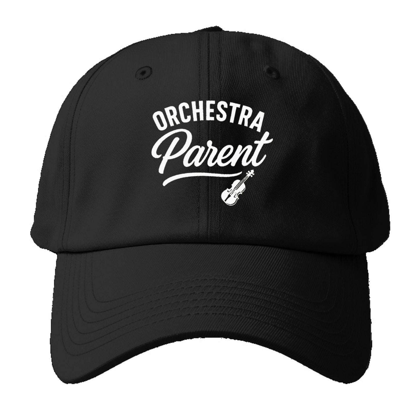 orchestra parent life black design Hat