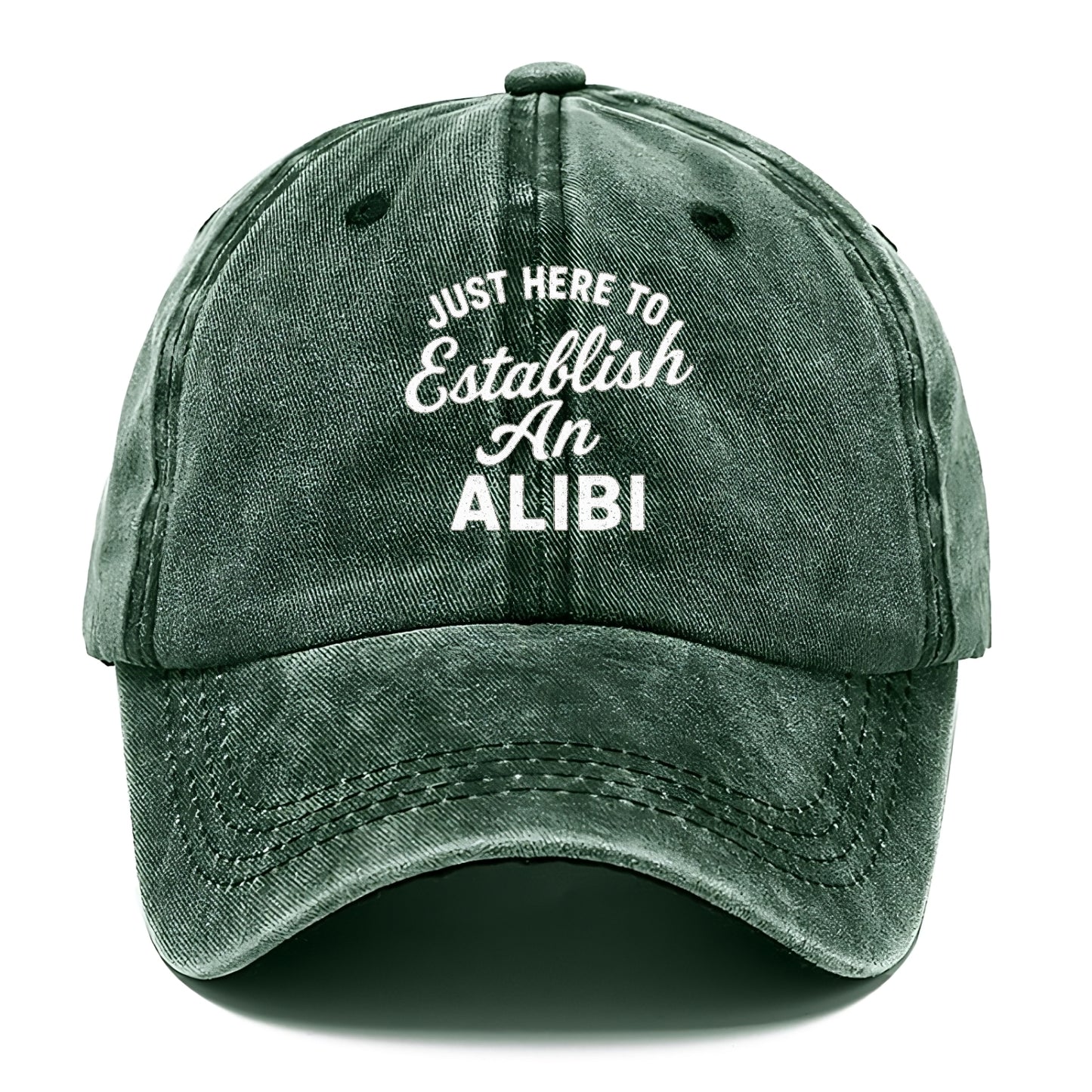 establishing an alibi hat design Hat