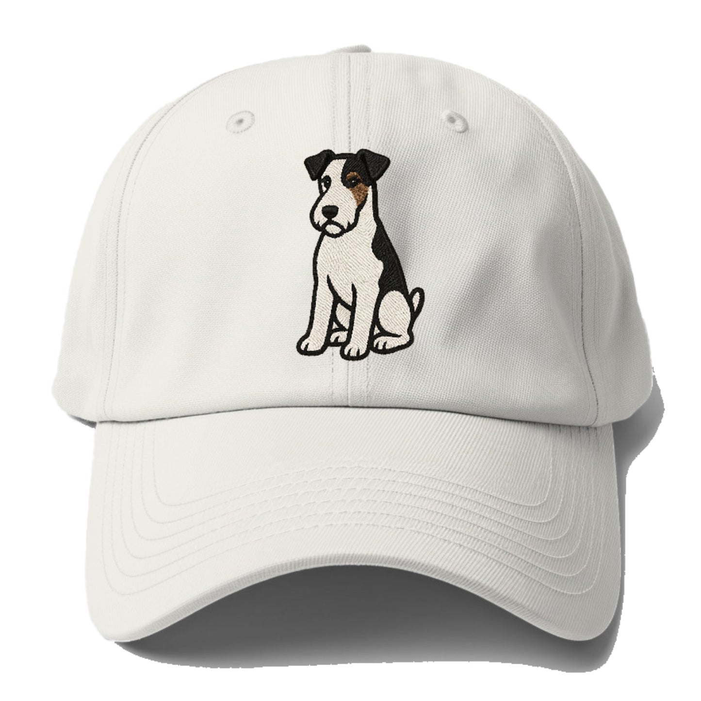 wire-fox-terrier-white-black-markings-spirited-charm Hat