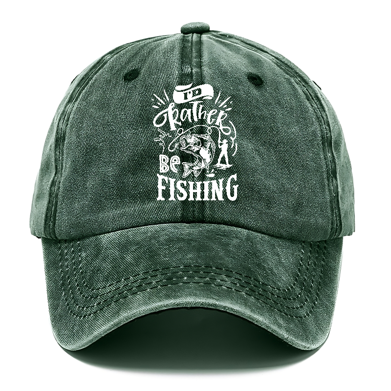 Id rather be fishing Hat
