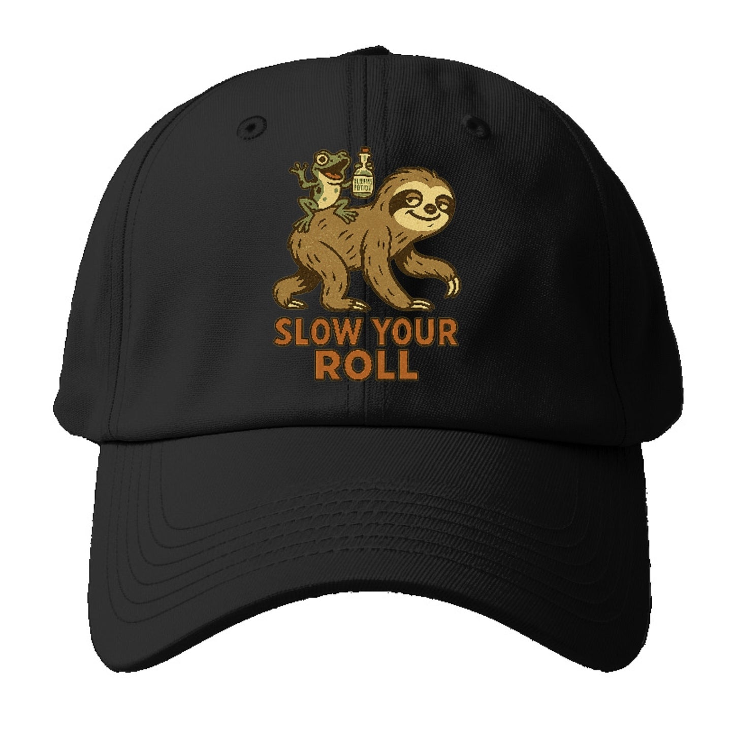 sloth-poison-dart-frog-sleeping-potion-slow-your-roll Hat