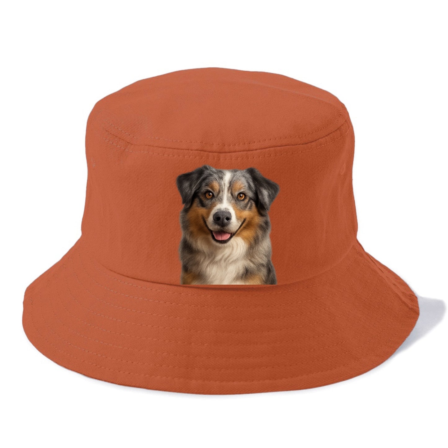 australian shepherd portrait design Hat