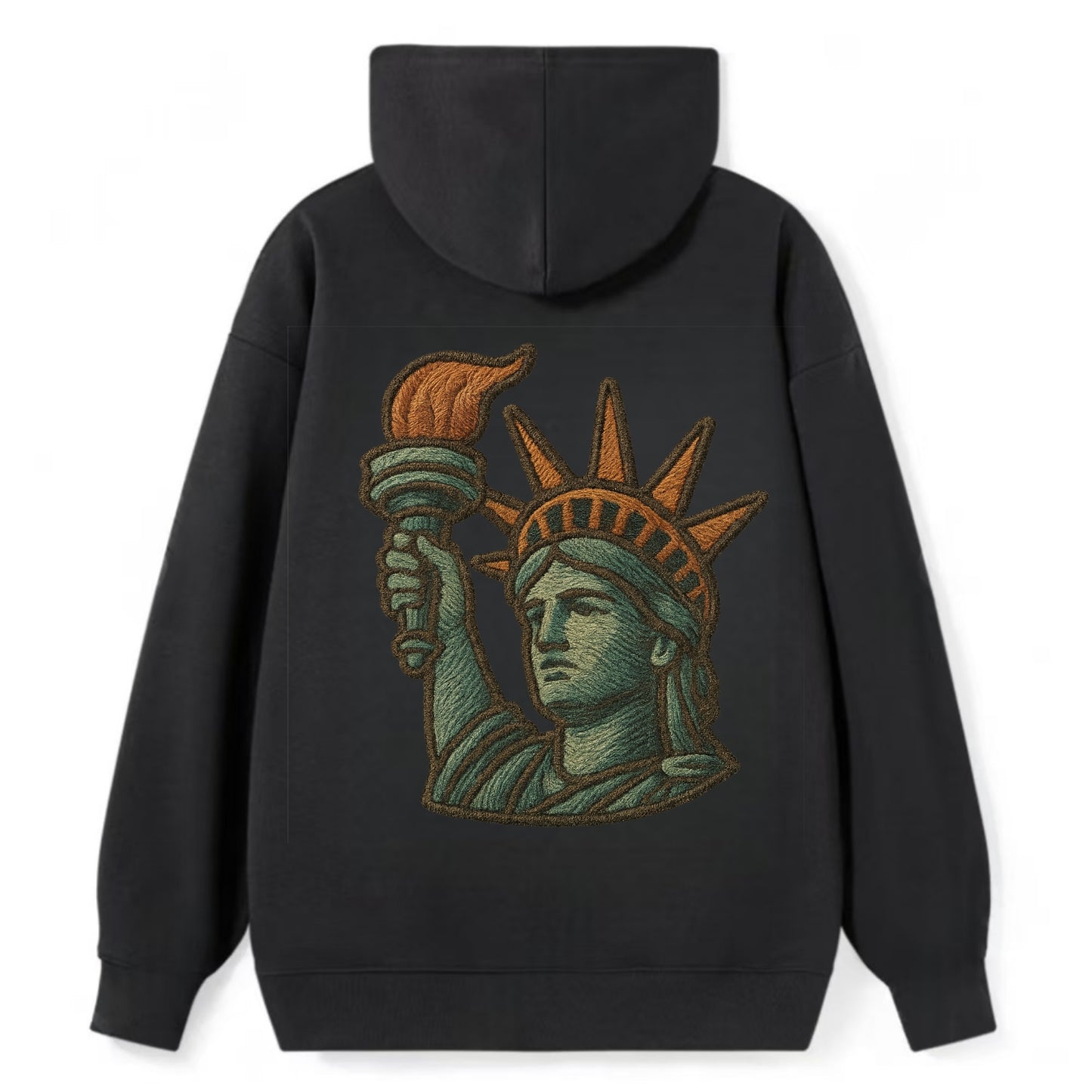 Statue of Liberty - Classic Pullover Hoodie - Black