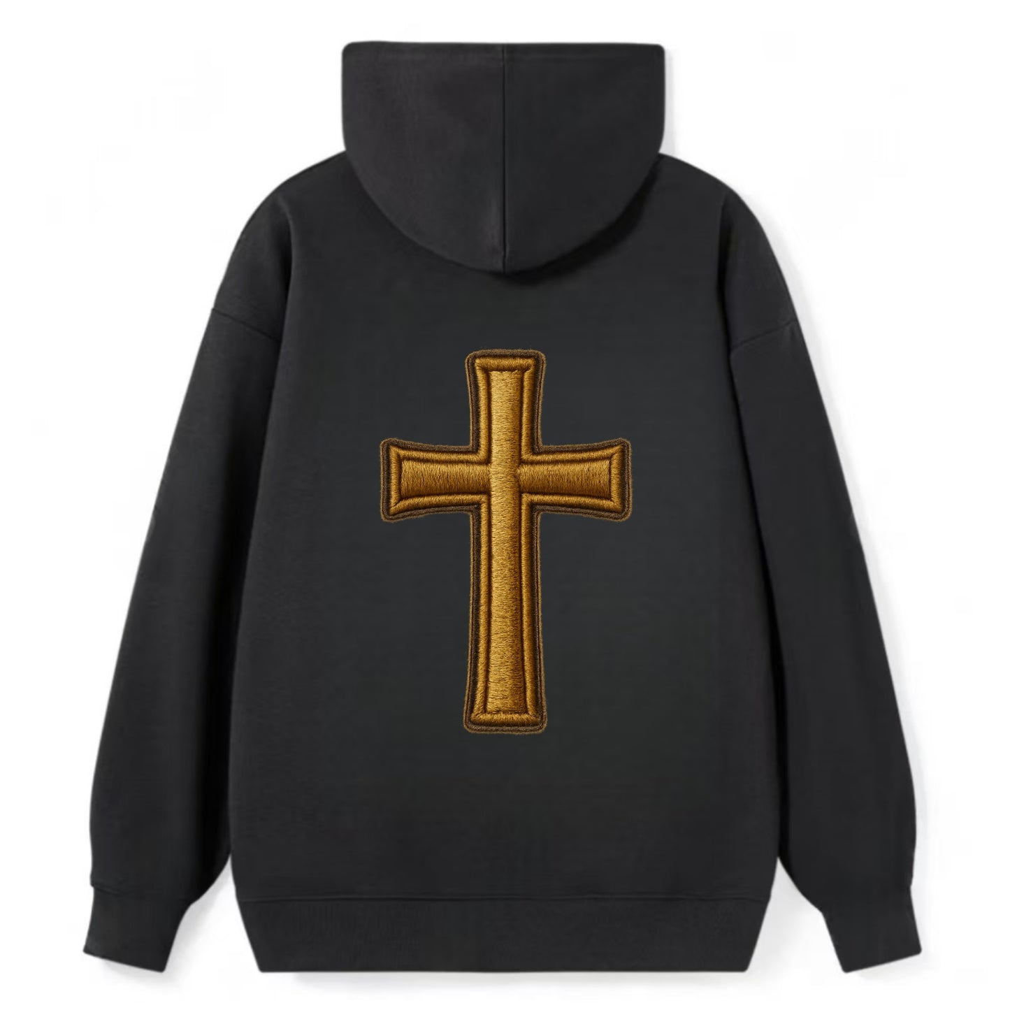 Latin Cross - Classic Pullover Hoodie - Black