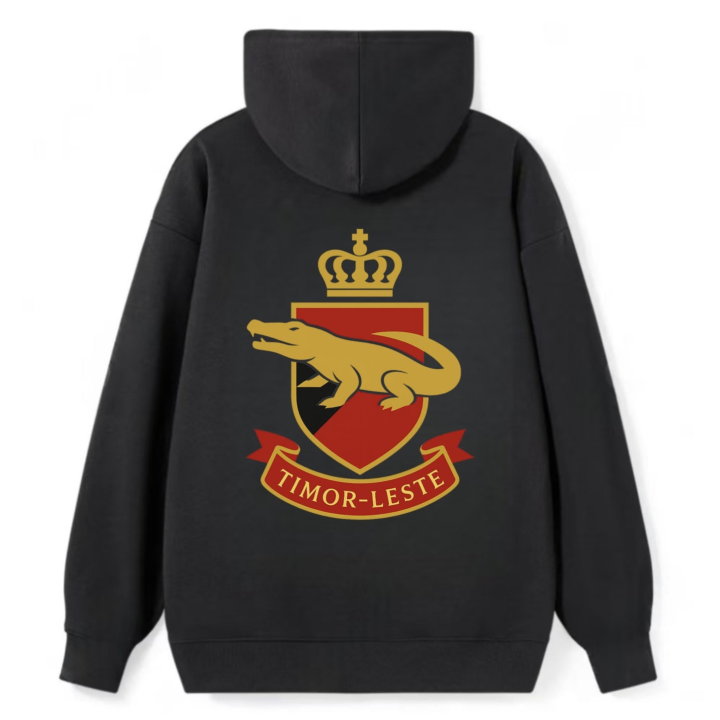 Timor-Leste Royal Logo - Classic Pullover Hoodie - Black