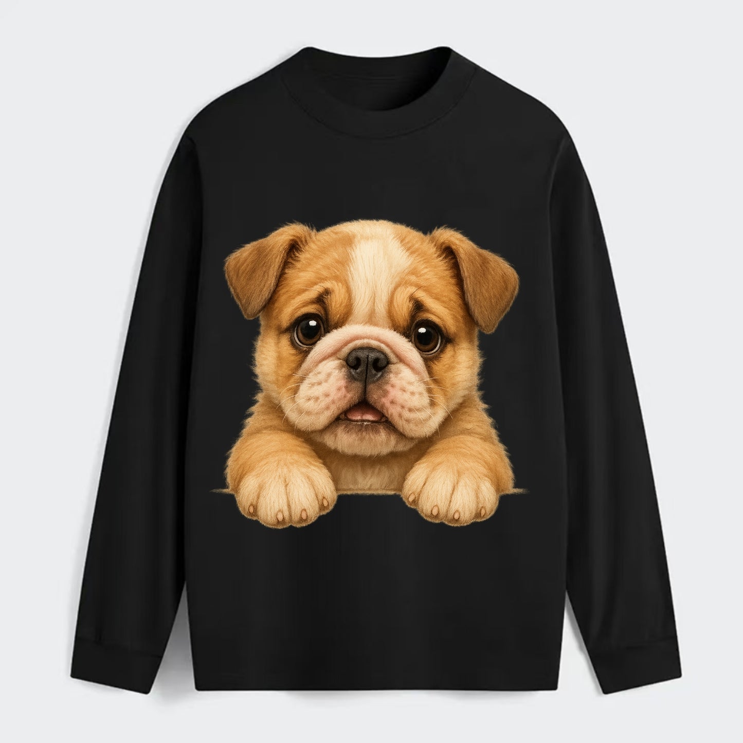 Bulldog - Classic Long Sleeve Shirt - Black