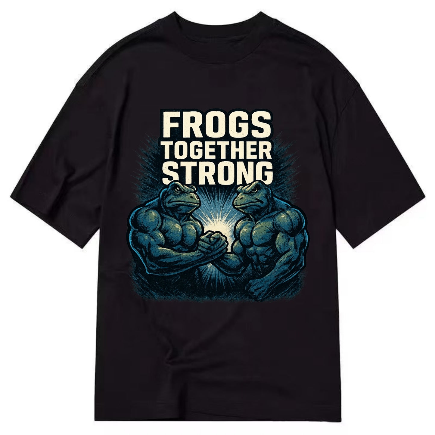 Frogs Together Strong 4 - Classic T-shirt - Black