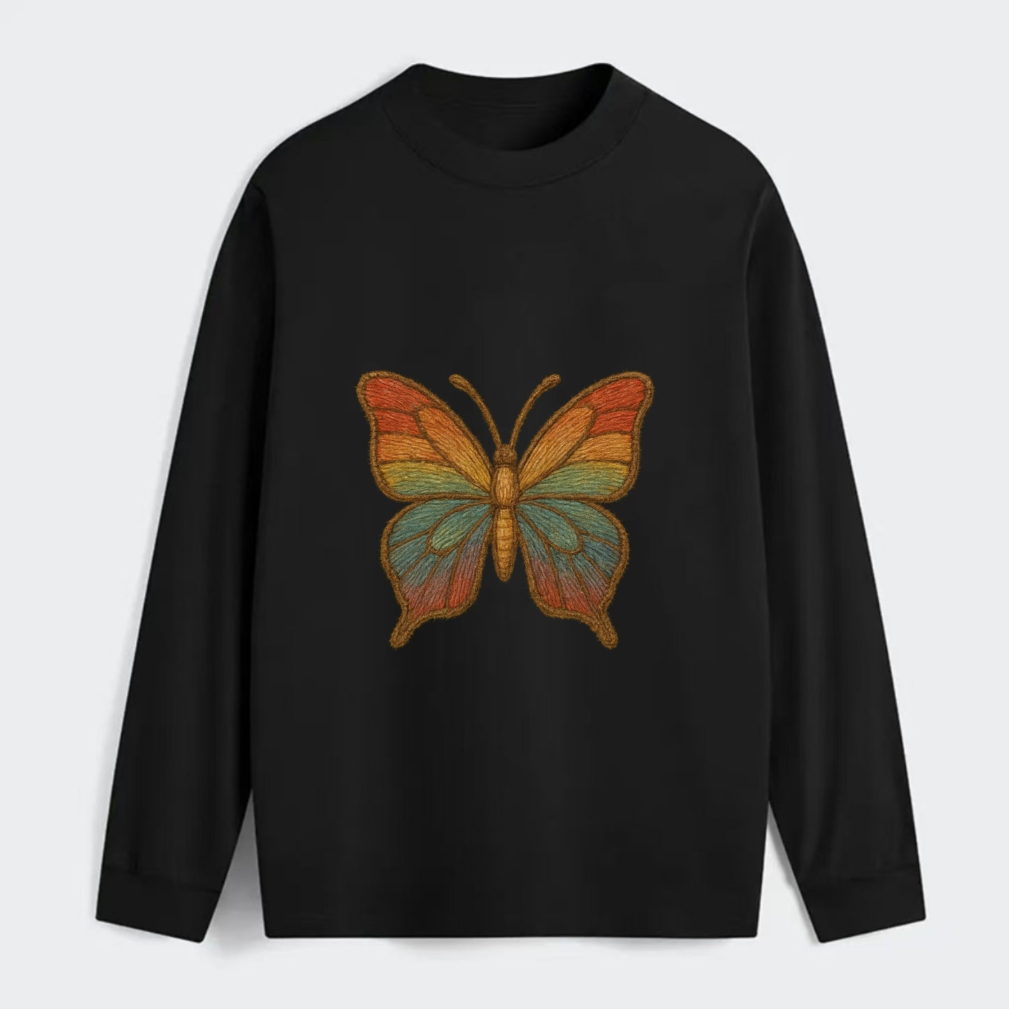 Butterfly Transformation - Classic Long - Classic Long Sleeve Shirt - Black