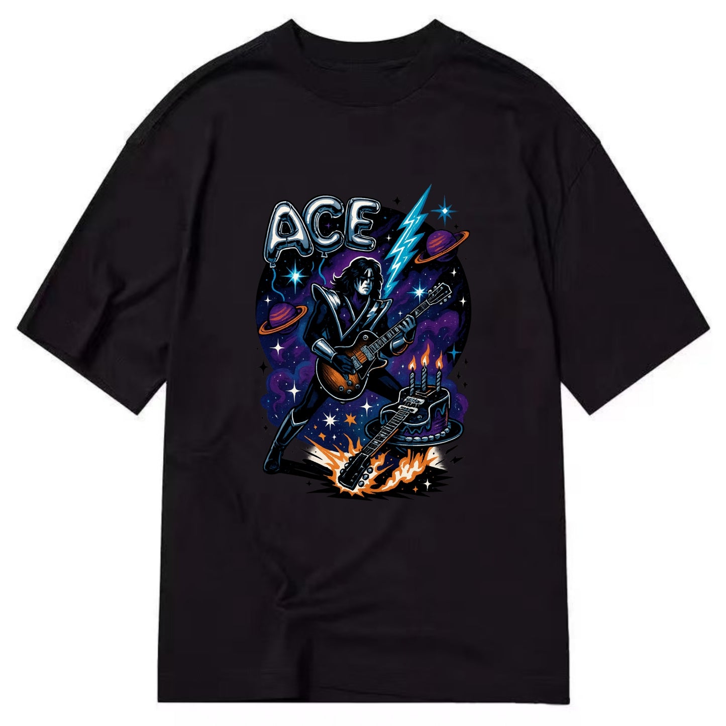 Ace Birthday Celebration - Classic T-shirt - Black